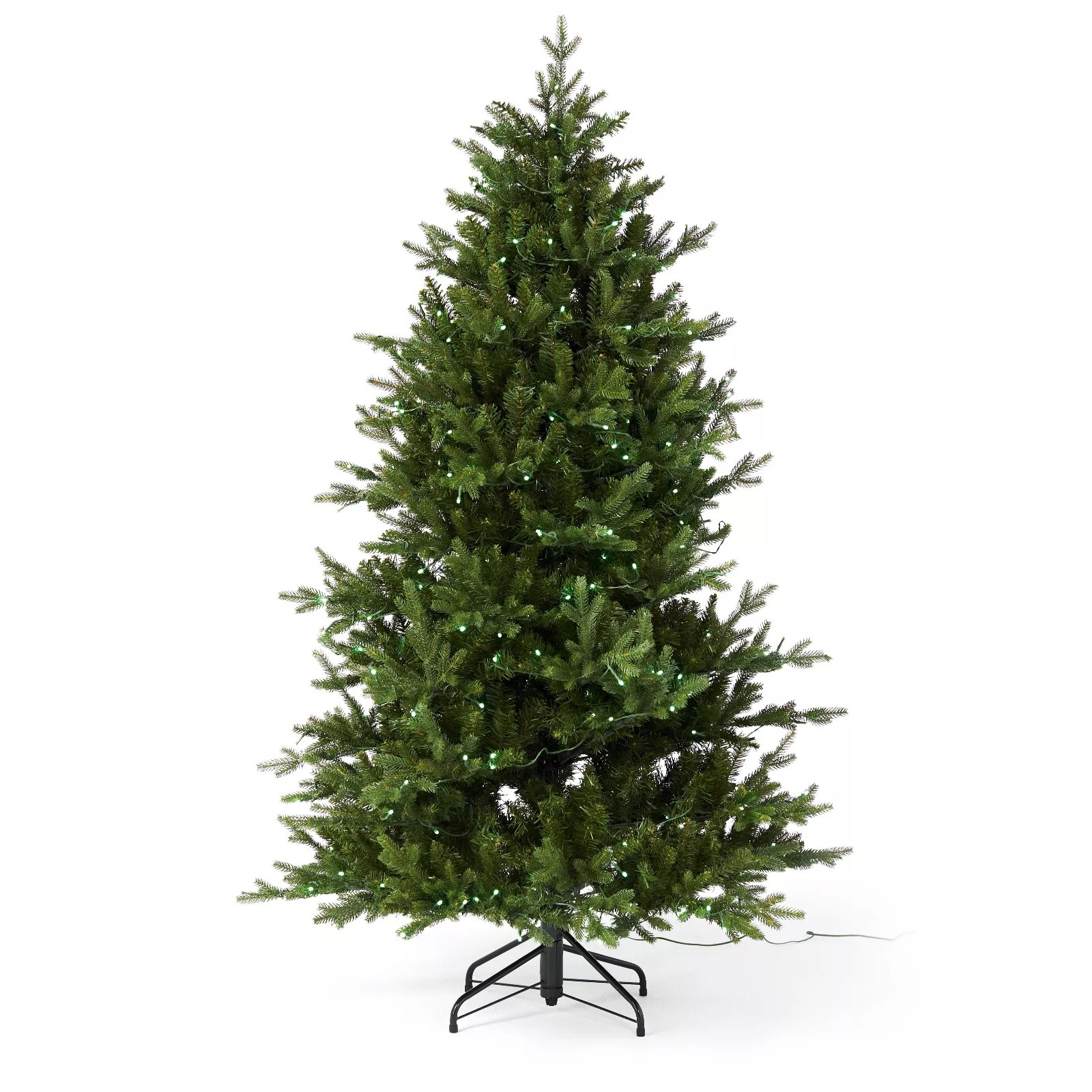 Santa's Best 116 Function PreLit Gumdrop Auburn Christmas Tree QVC UK