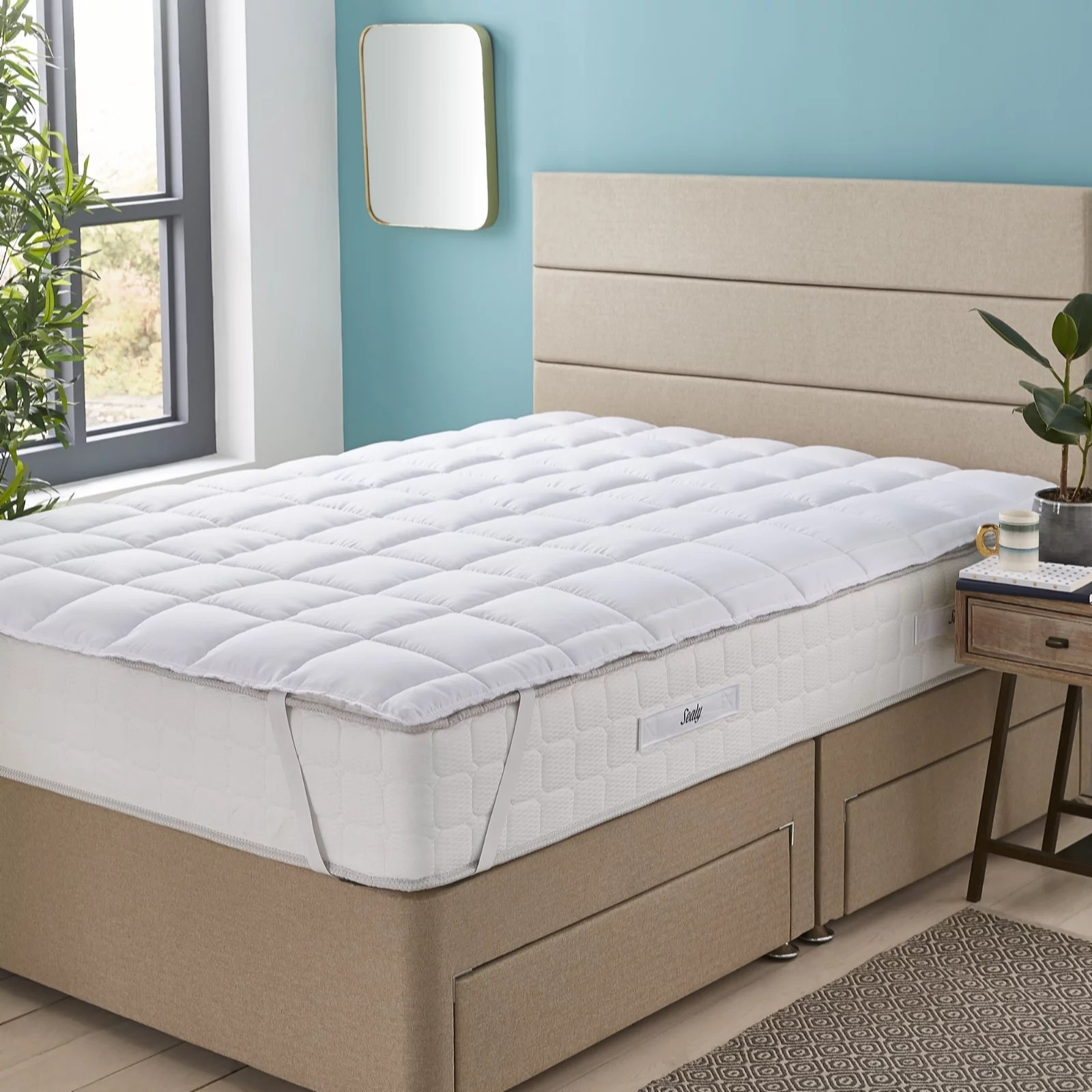 Sealy Response Mattress Topper with DuPont Serica & Anti Allergy QVC UK