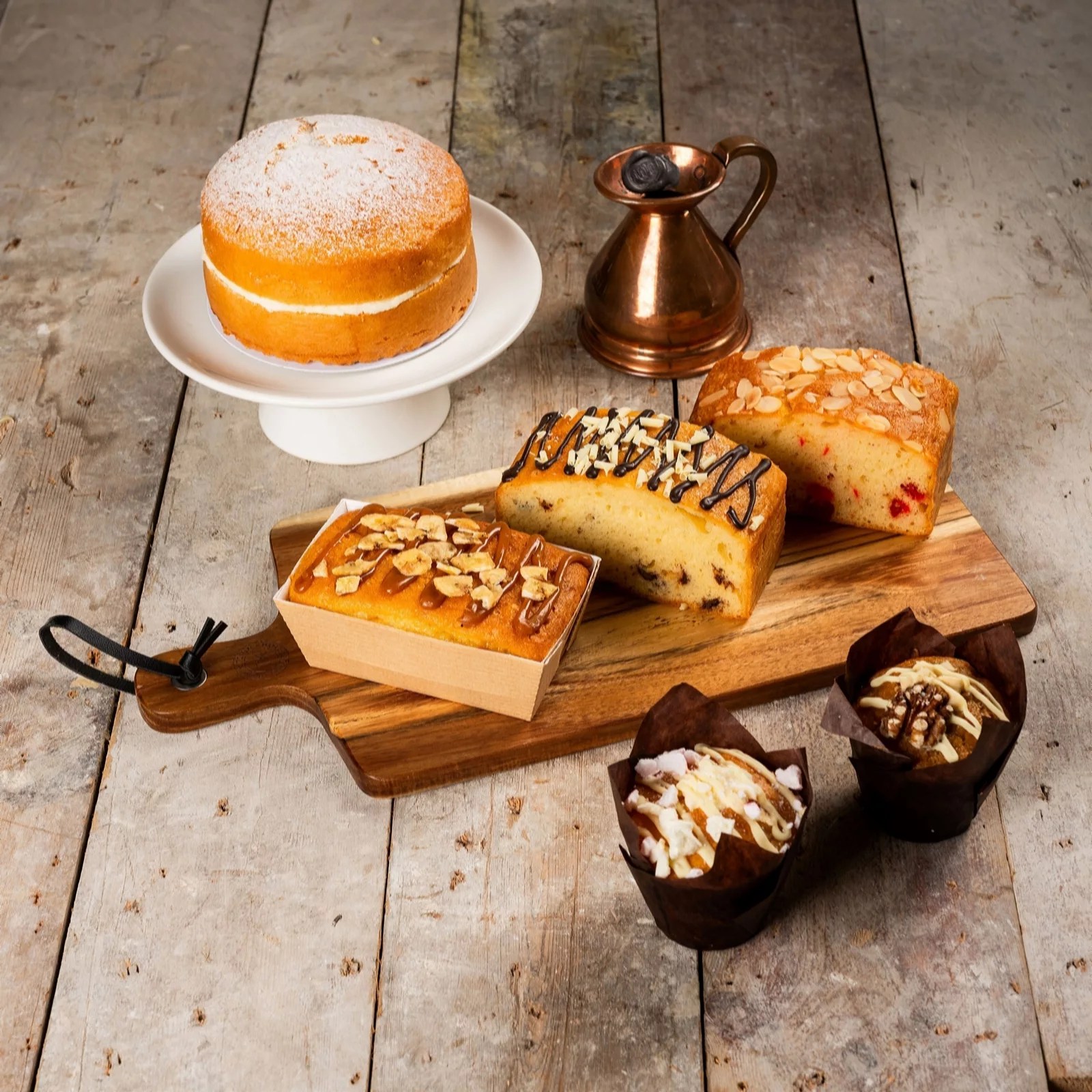 The Original Cake Company 6 Piece Cake Lovers Selection QVC UK