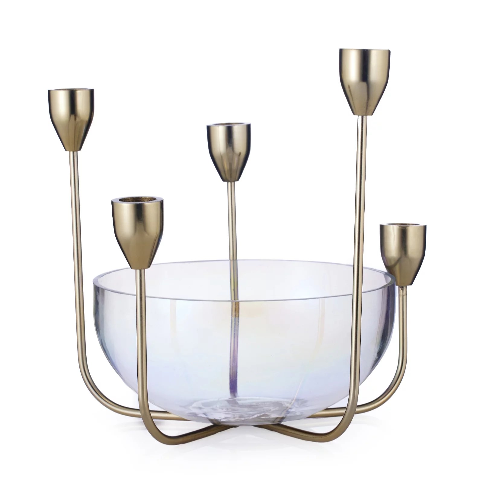 Outlet Luxenoa Bowl & Candelabra QVC UK