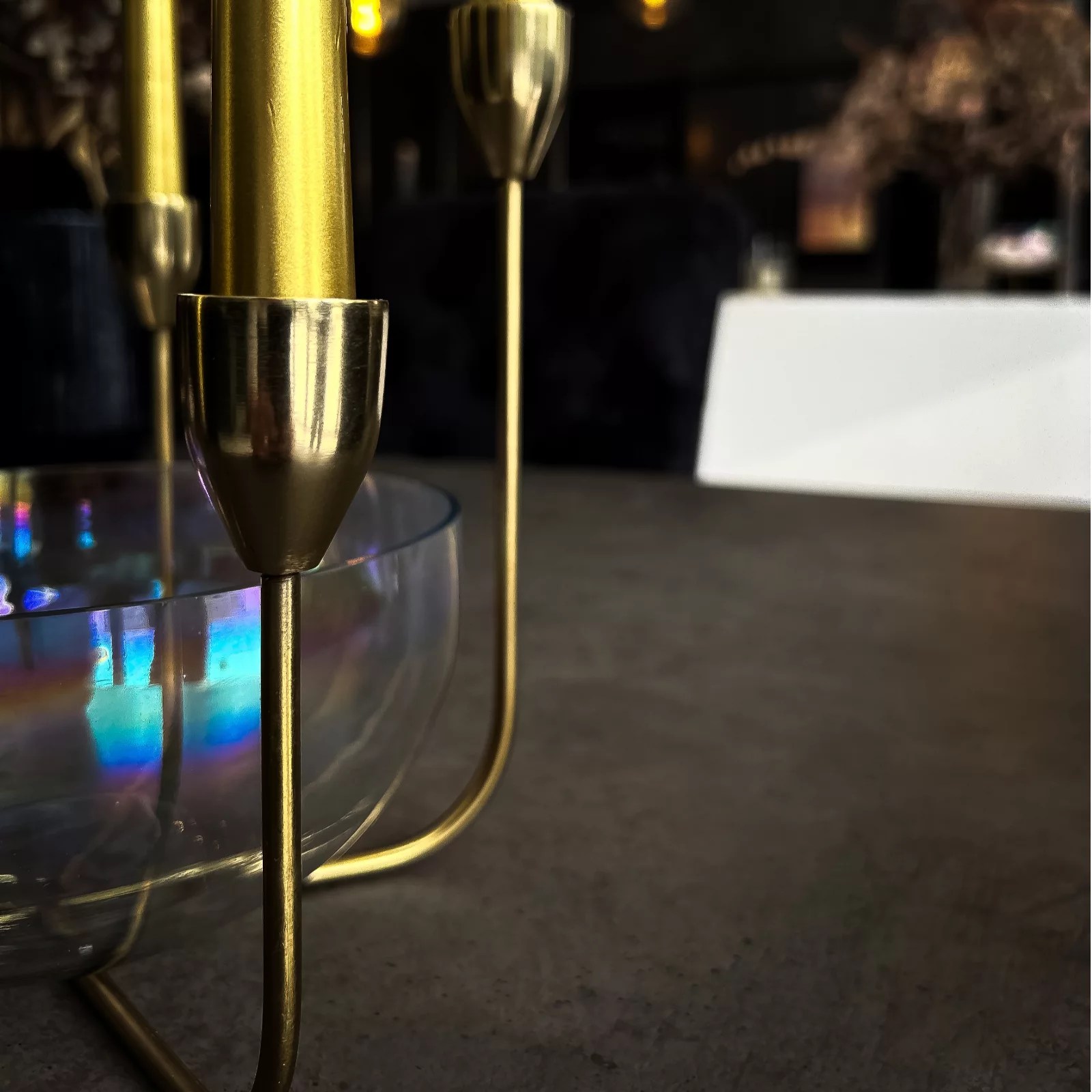 Outlet Luxenoa Bowl & Candelabra QVC UK