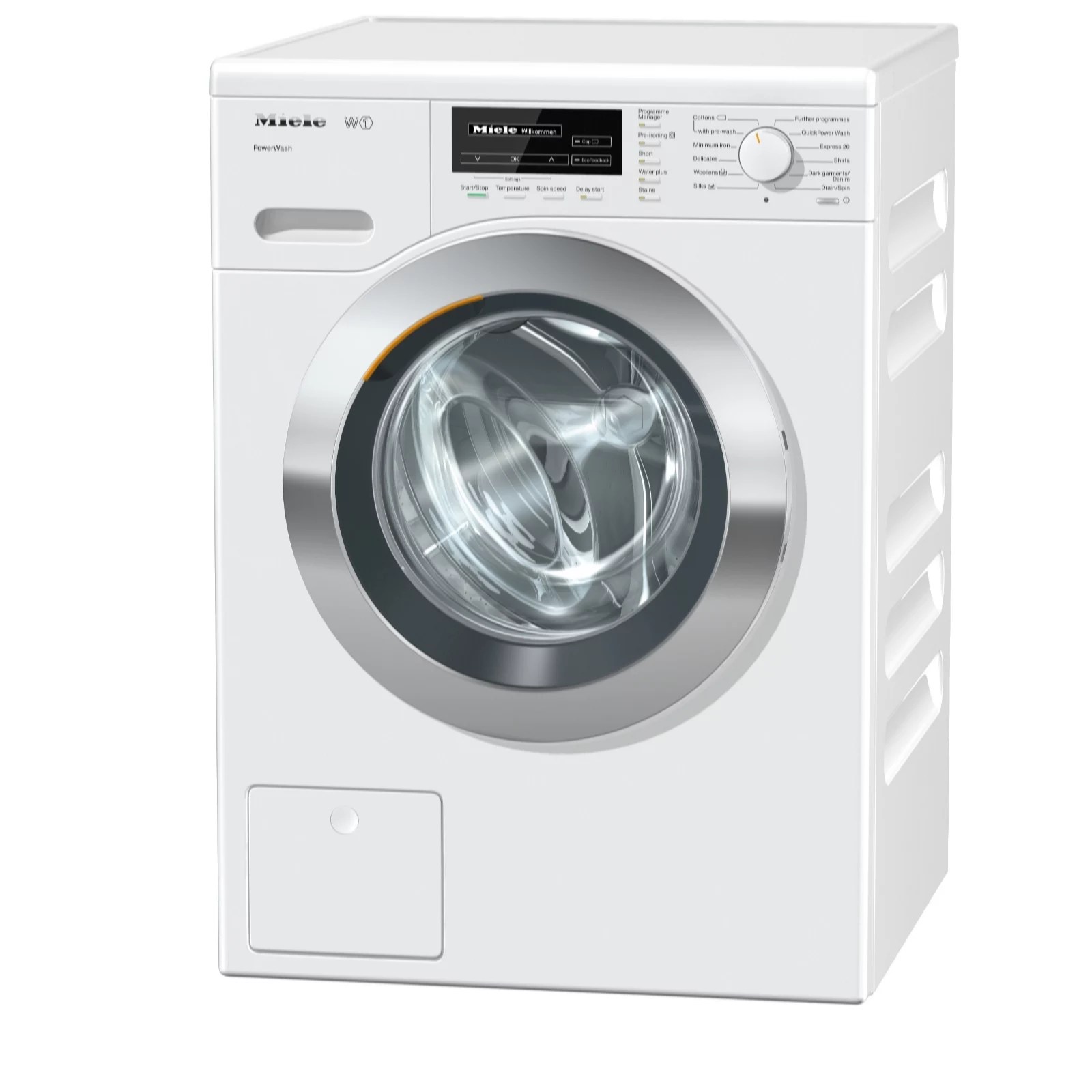 Miele WKF120 Washing Machine 8kg, 1600rpm PowerWash system, A+++ QVC UK