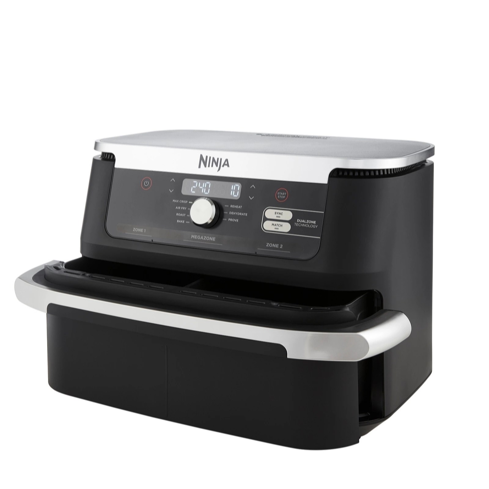 Outlet Ninja 10.4L Foodi FlexDrawer Dual Air Fryer QVC UK