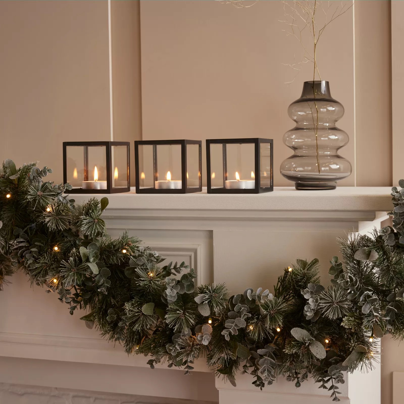 K by Kelly Hoppen Cotswolds Choice of PreLit Greenery Christmas