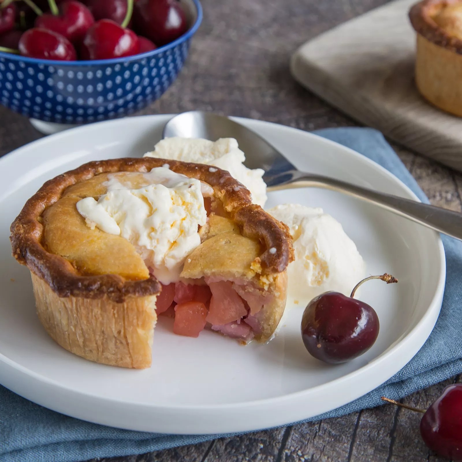 The Real Pie Company 10 Piece Fruit Pies QVC UK