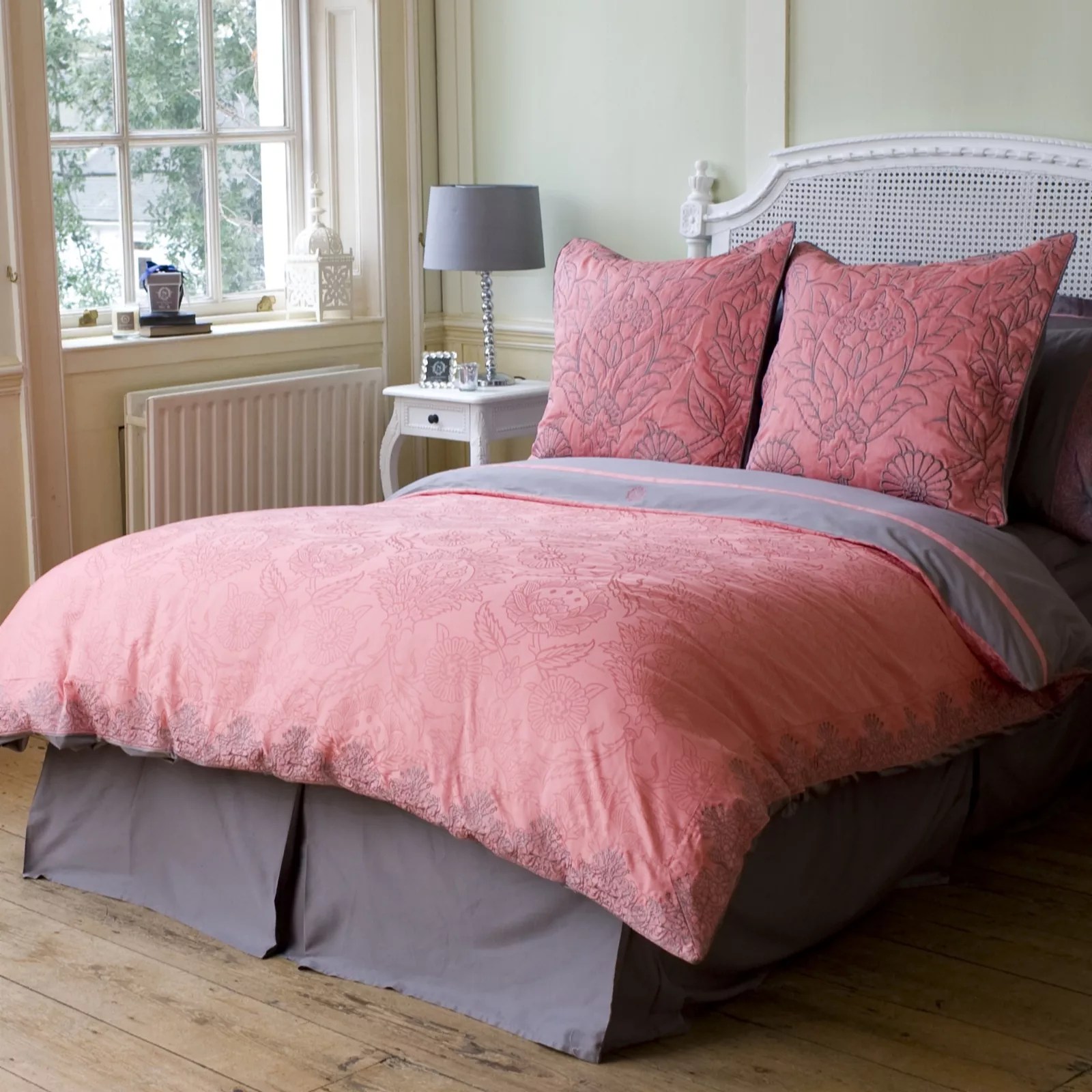 N Home Sonja Set of 2 Faux Silk Continental Pillowcases QVC UK