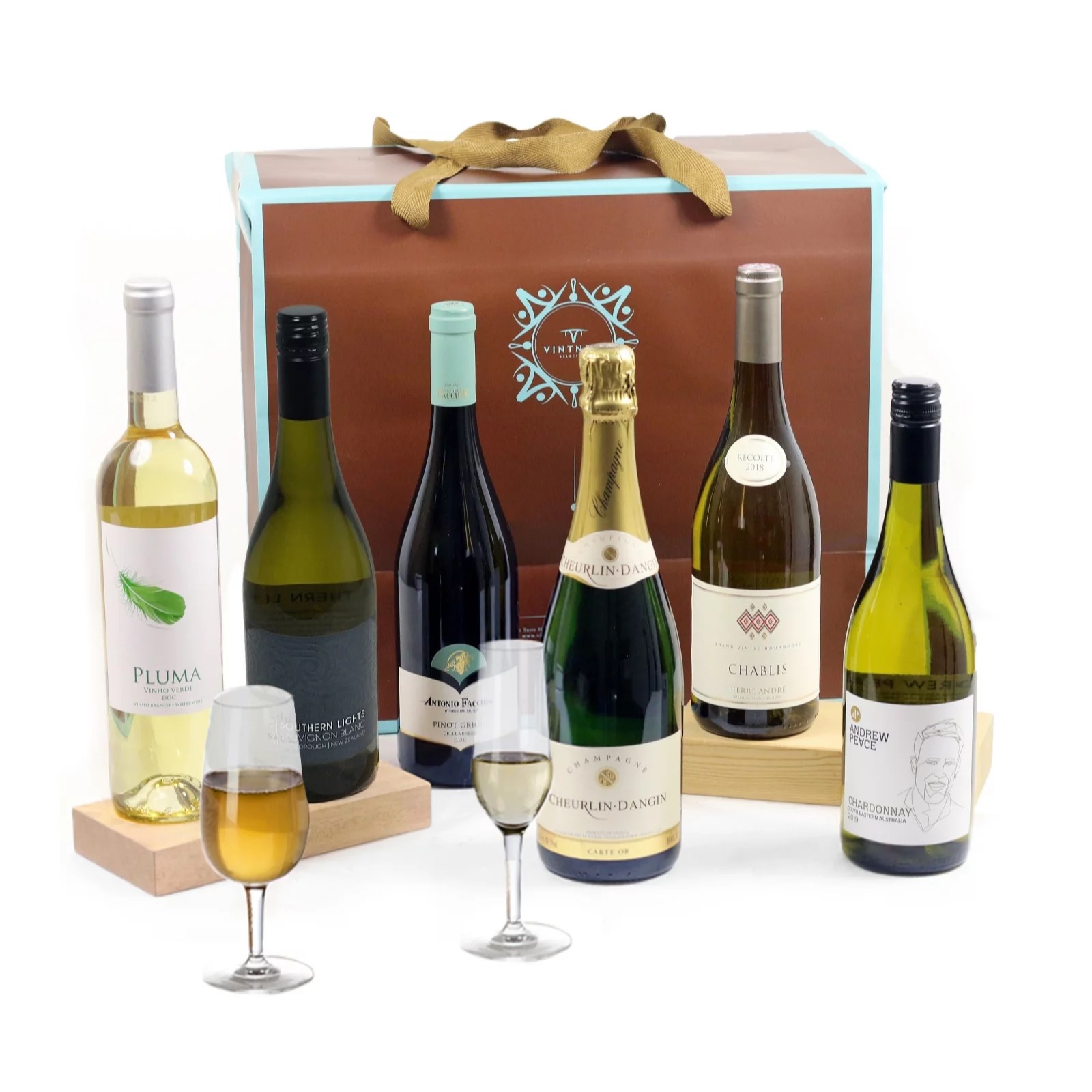 Vintners 6 Bottle Case of Assorted White Wine QVC UK