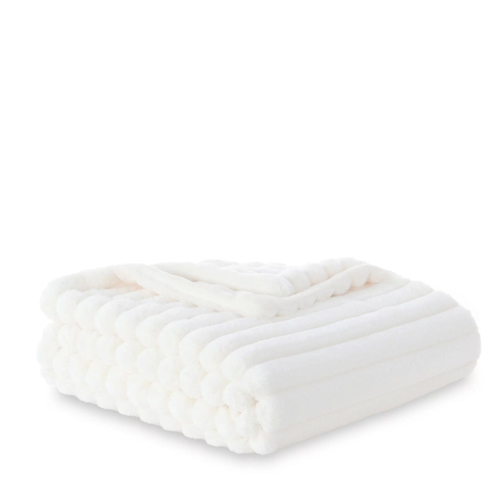 Outlet Cozee Home Glossy Faux Fur Reversible Throw QVC UK