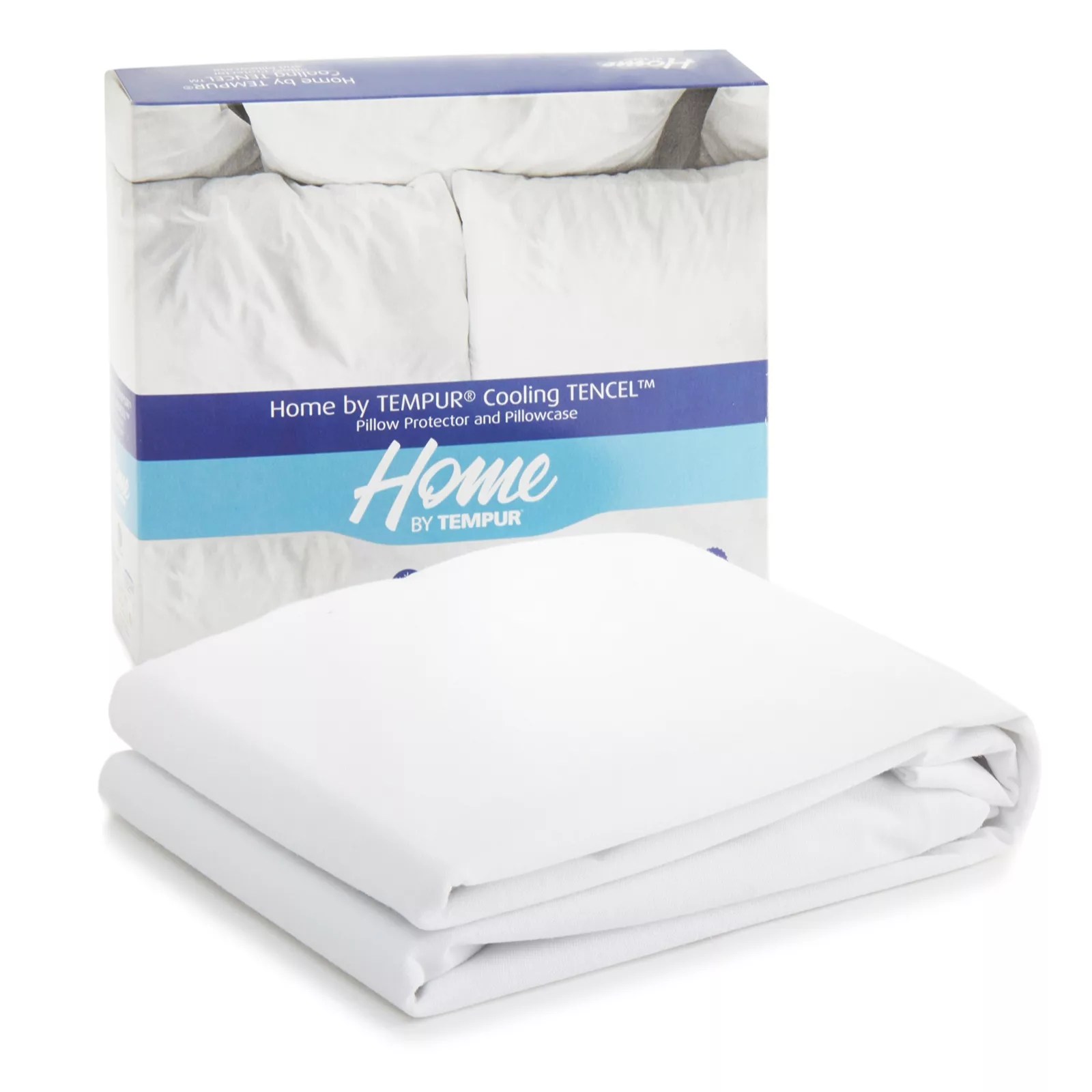 Tempur Cooling Tencel Pillow Protector QVC UK