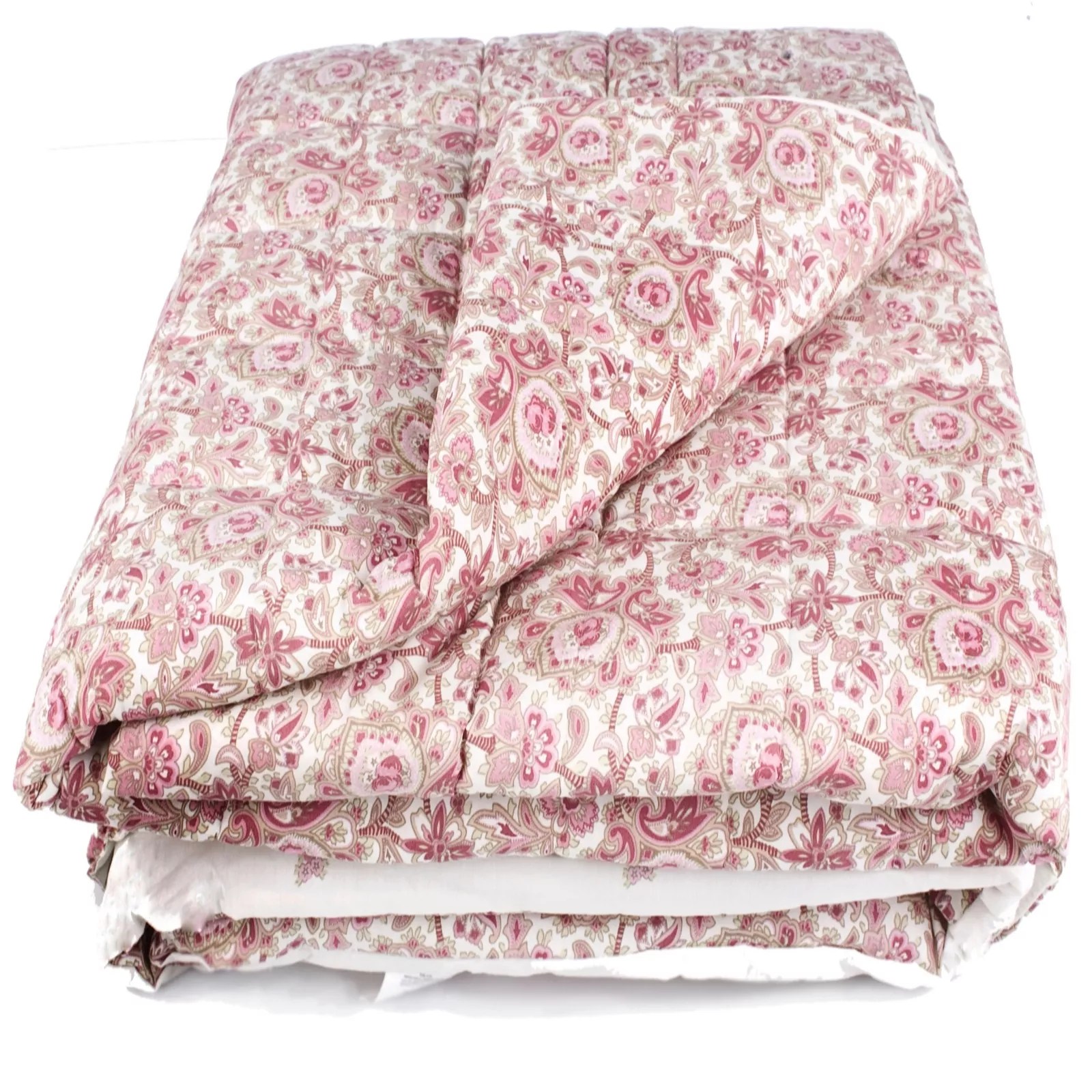 Kirstie Allsopp Sabrina Floral Design Reversible Throw QVC UK