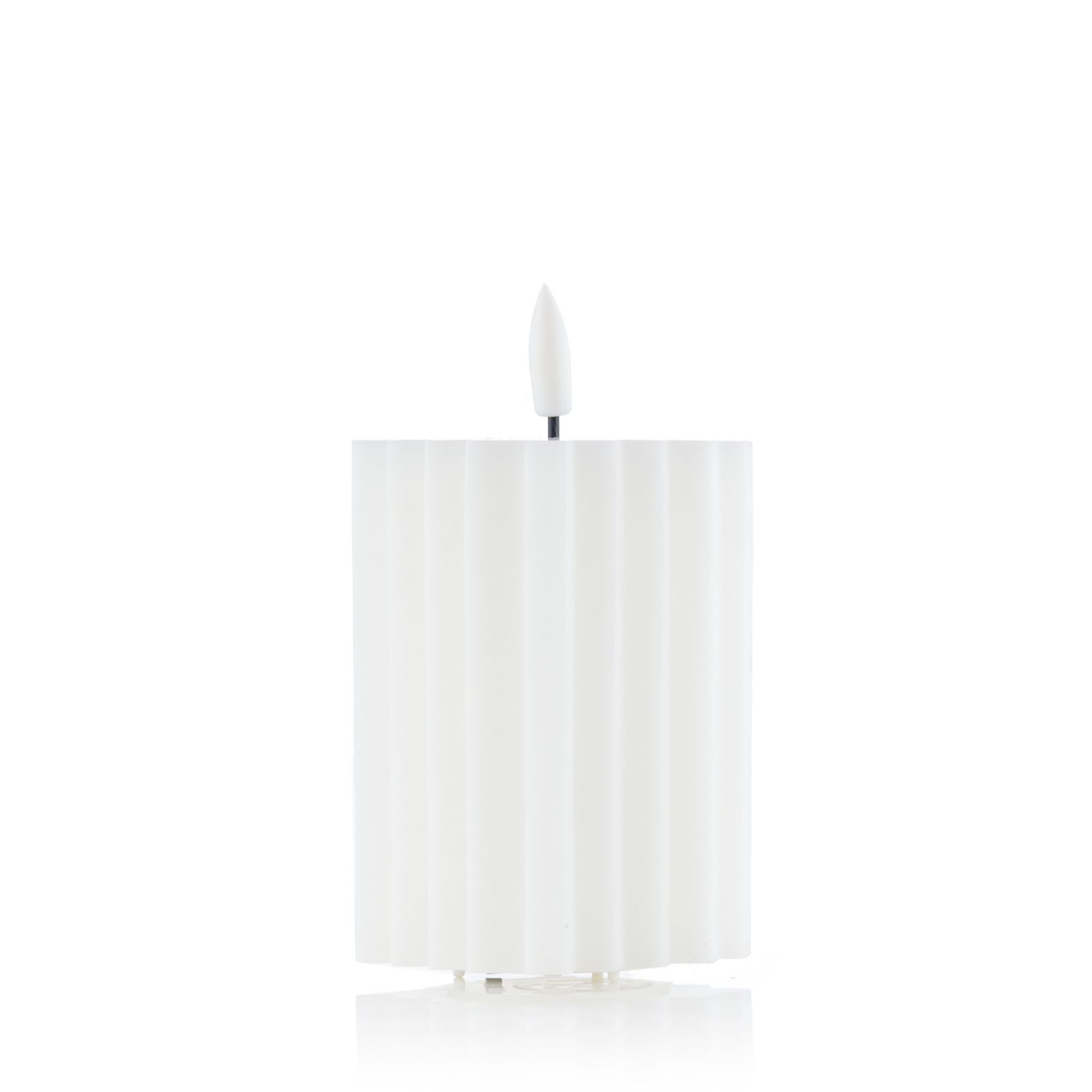 K by Kelly Hoppen Set of 2 Flameless Candles Shapes with Batteries Included QVC UK