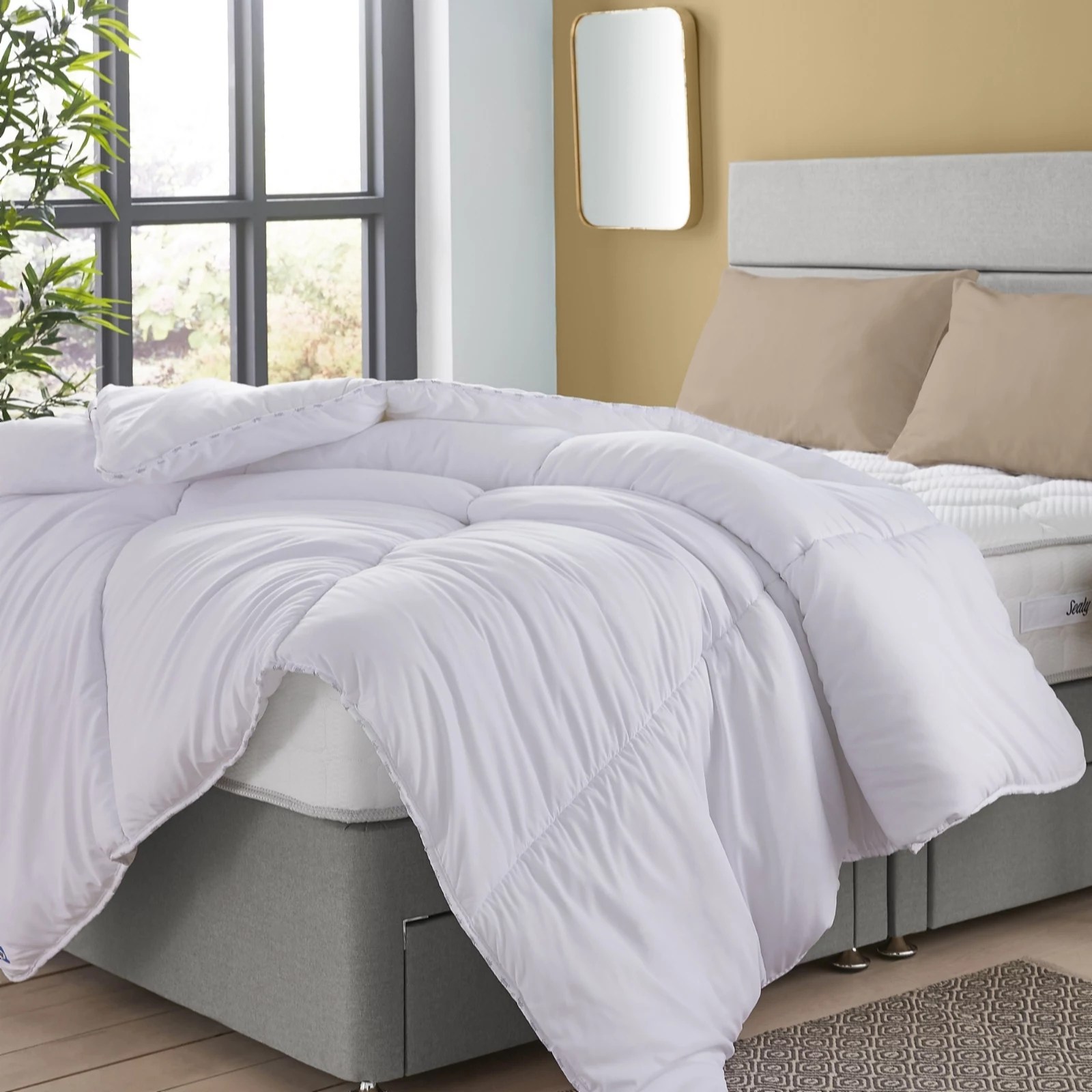 Sealy Anti Allergen 10.5 Tog Duvet QVC UK