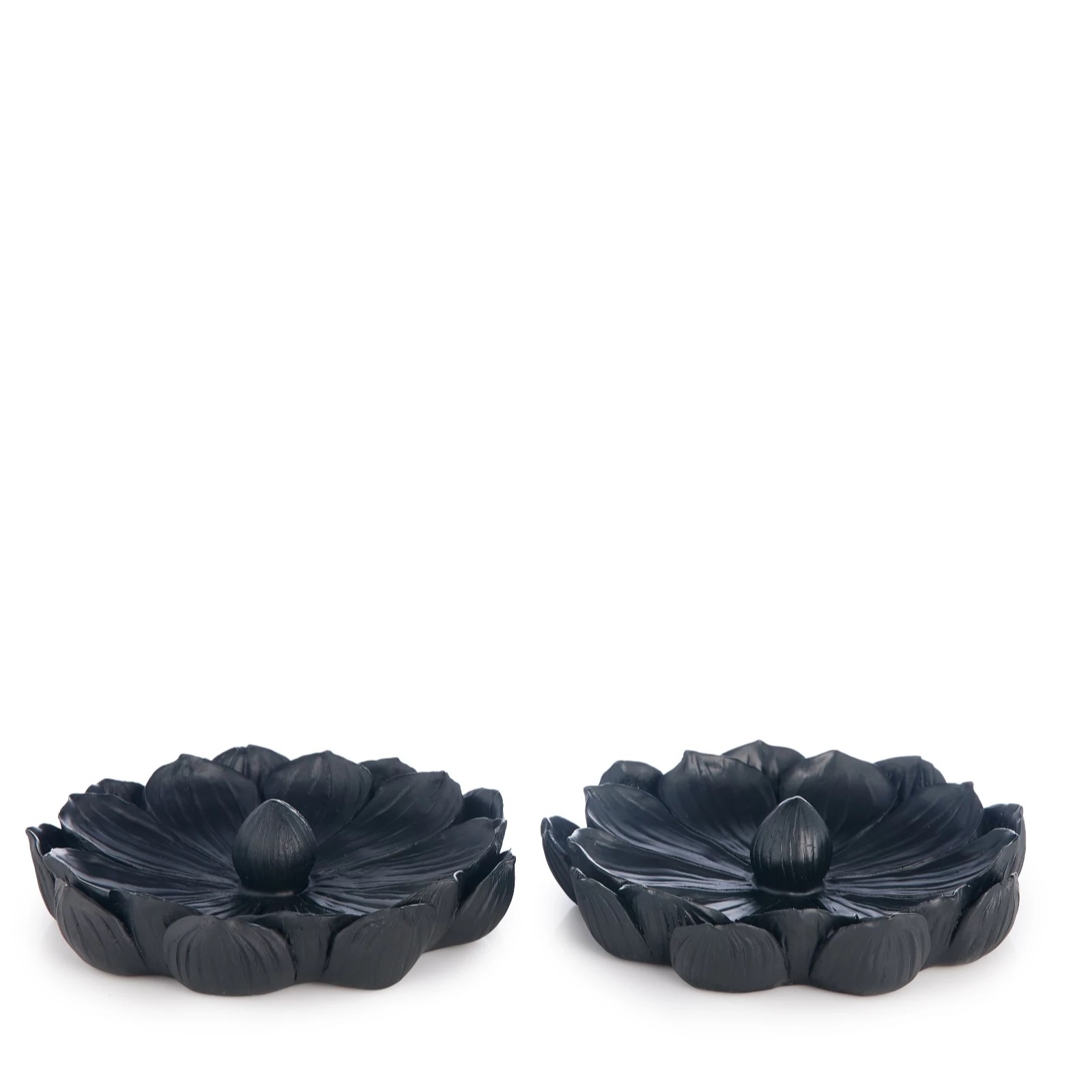 JM by Julien Macdonald Set of 2 Lotus Flower Trinket Dish QVC UK