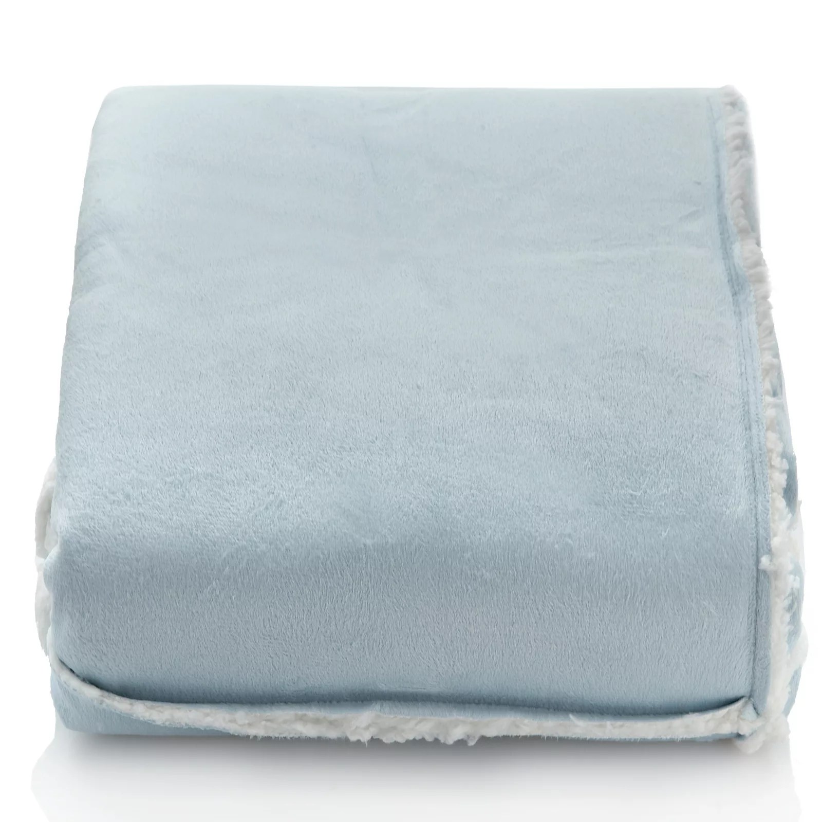 Cozee Home Micro Mink Sherpa Reverse Throw QVC UK