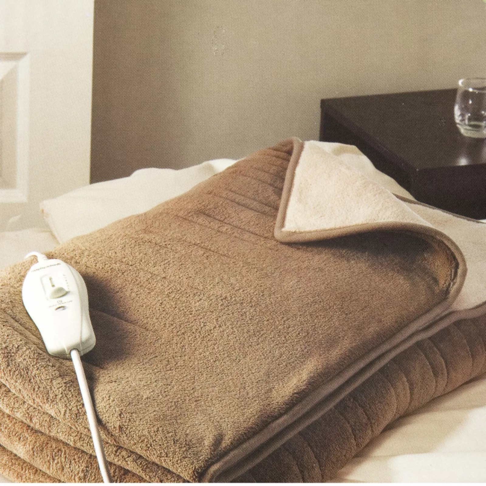 Morphy Richards Luxury Heated Reversible Fleece Blanket QVC UK