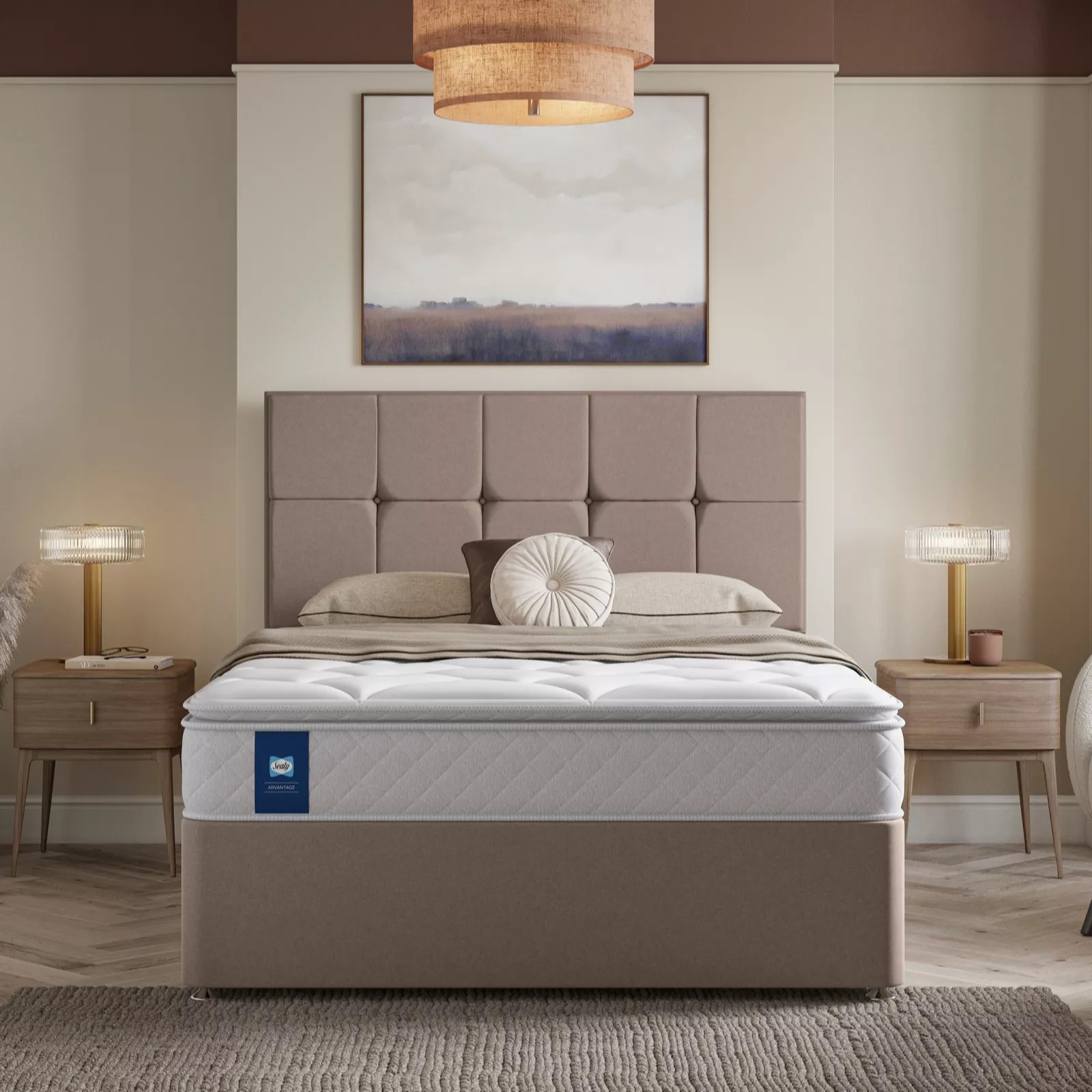Sealy Advantage Memory Pillowtop Mattress QVC UK