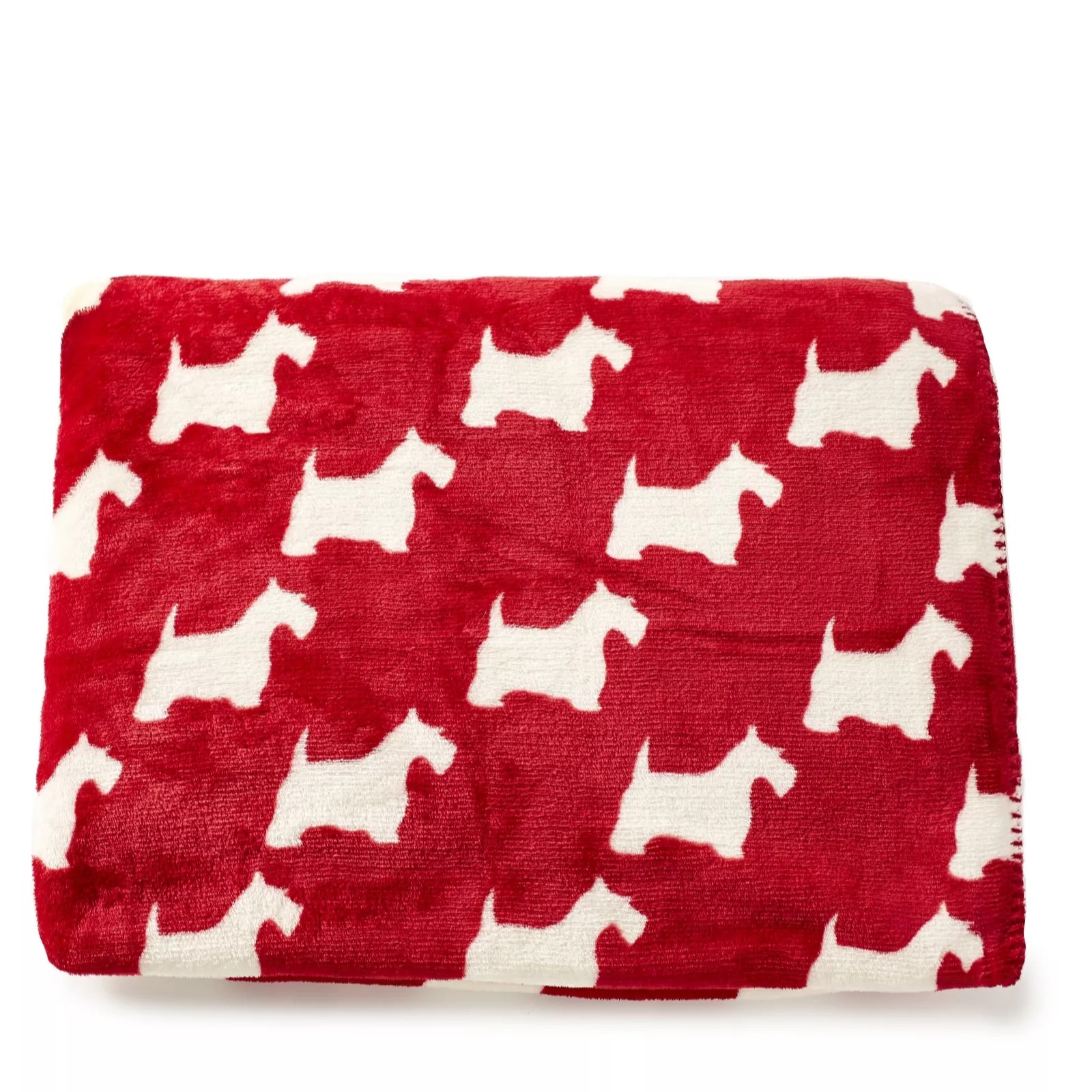 Outlet Cozee Home Monty the Dog Plush Throw QVC UK
