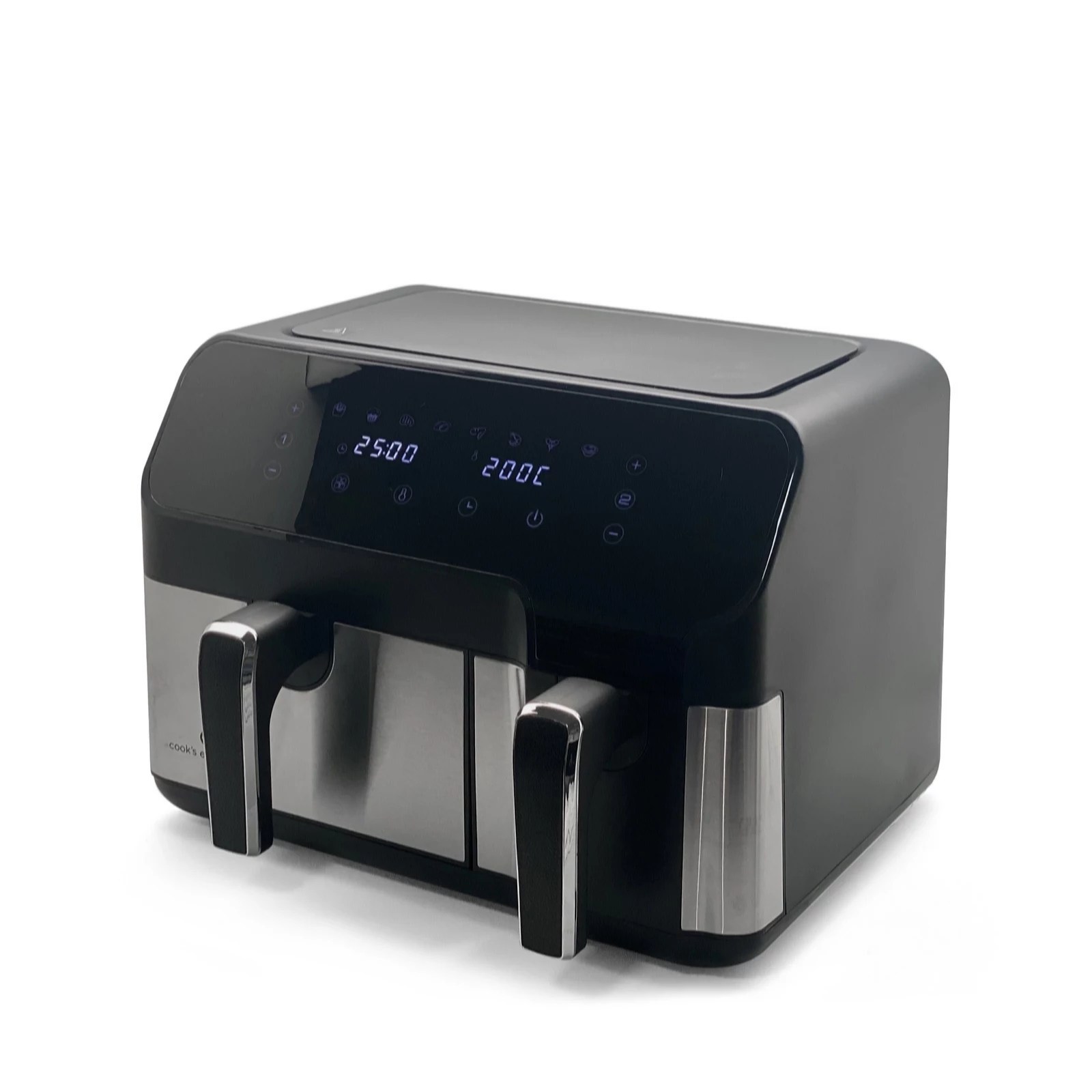 Outlet Cook's Essentials Dual Air Fryer 7.7l QVC UK