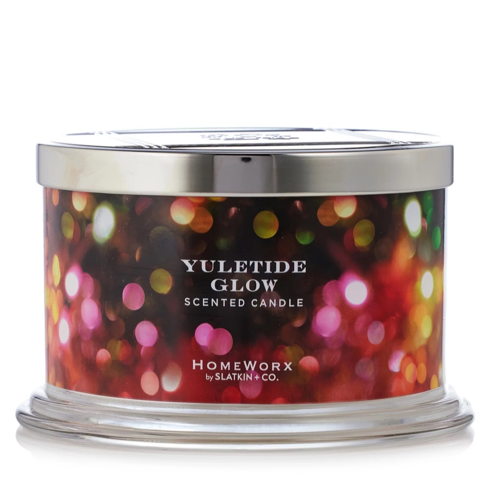Outlet HomeWorx by Slatkin & Co. SINGLE 18oz Holiday Candle QVC UK