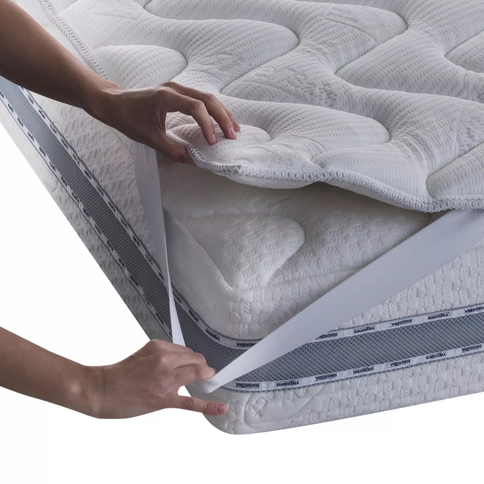 Outlet Magniflex Reversible Silver Fresh Memory Foam QVC UK