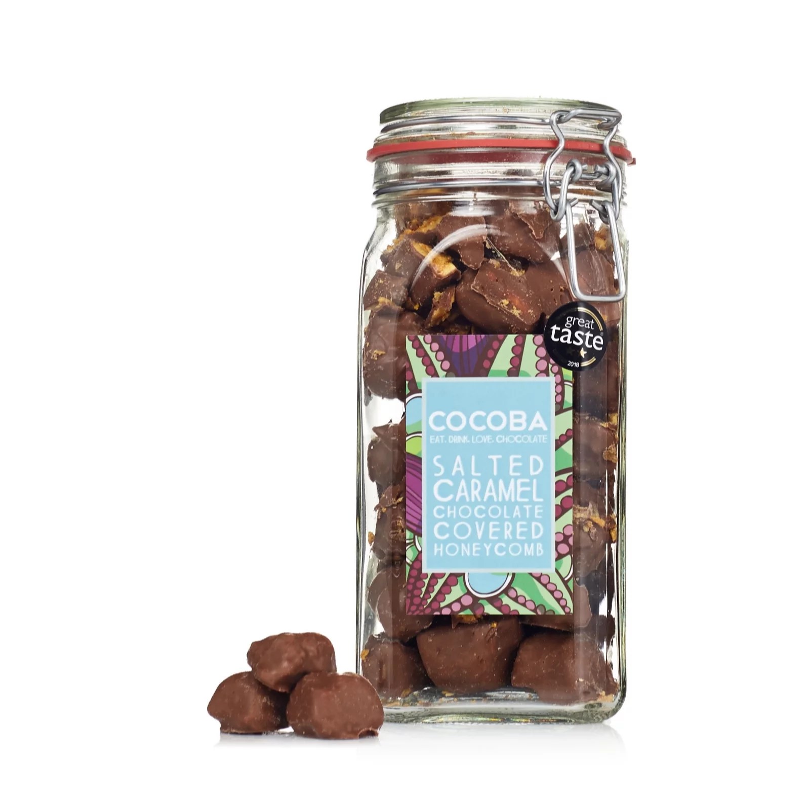 Cocoba Chocolate Covered in Jar QVC UK
