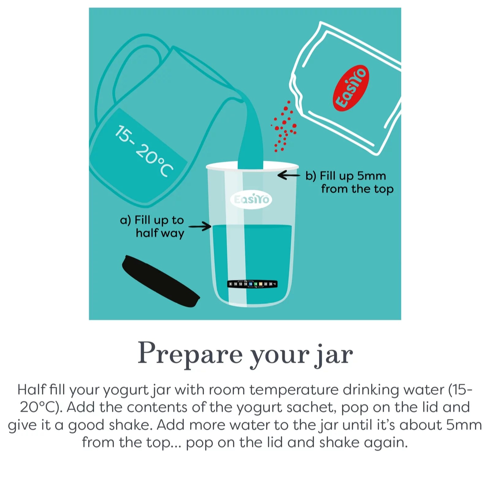 Easiyo Yogurt Maker with Yogurt Storage Jar QVC UK