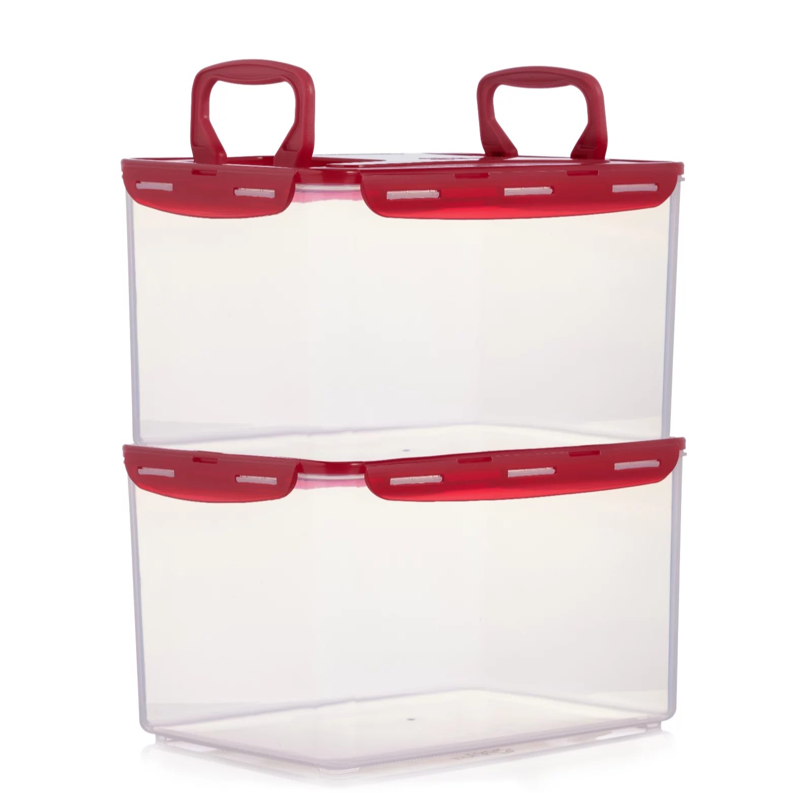 Lock & Lock Set of 2 Multi Functional Storage Containers with Handles