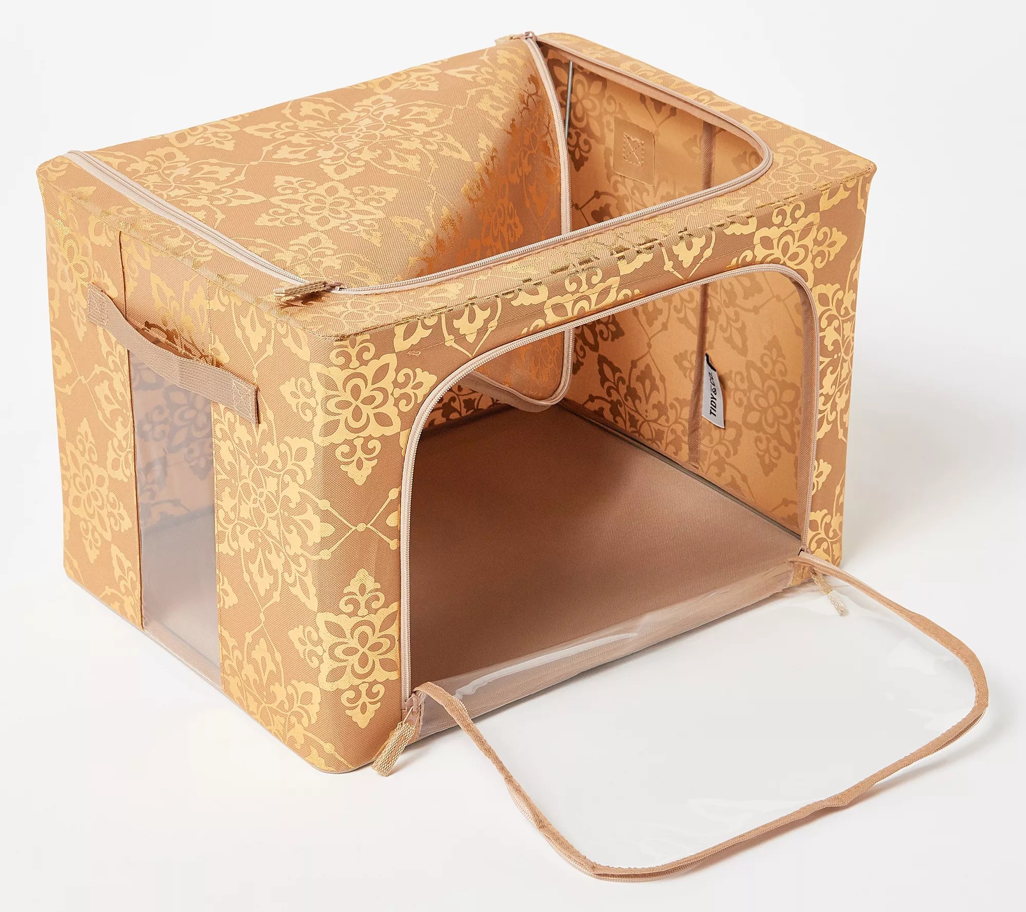 "As Is" Tidy & Co. Set of 4 Medium Collapsible Storage Boxes