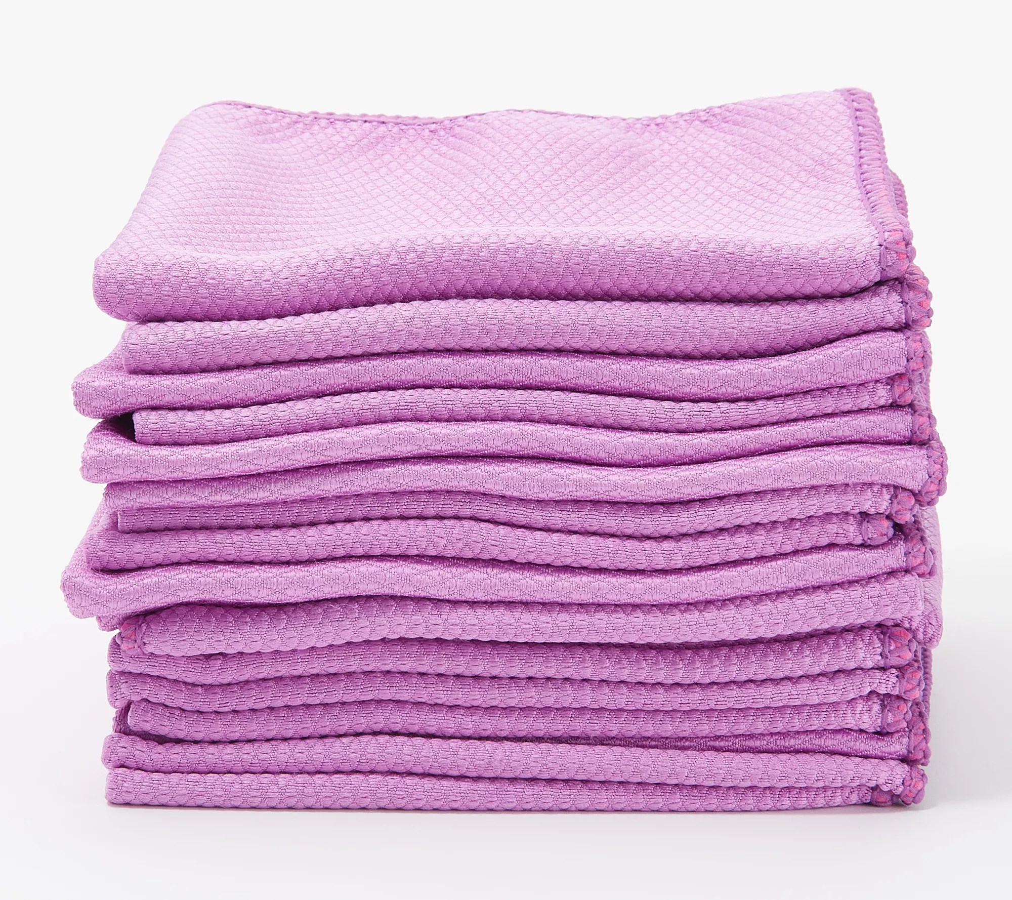 Bio Cleaner Set of 18 Diamond Weave Microfiber Cloths