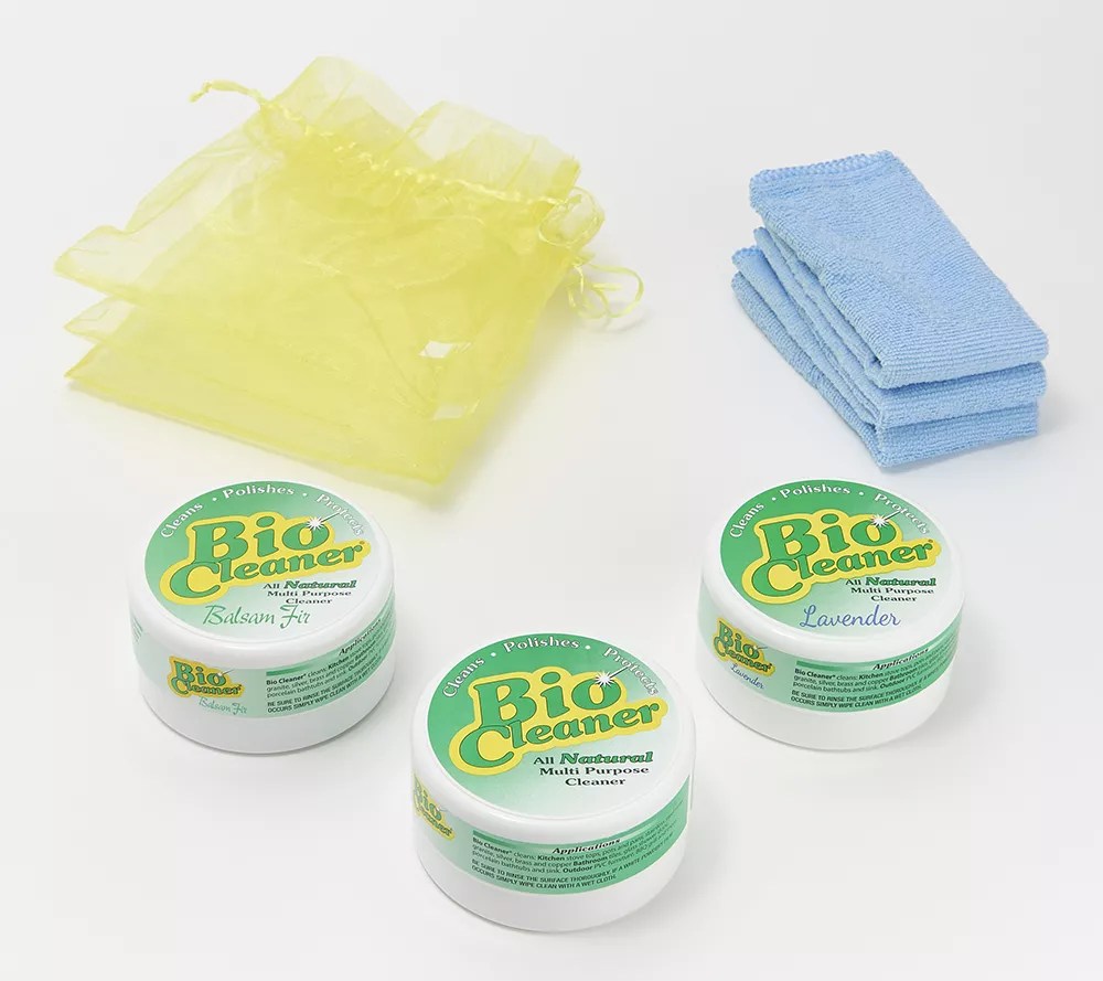 Bio Cleaner Set of 3 10.5 ounce Cleaning Clay w/ Accessories