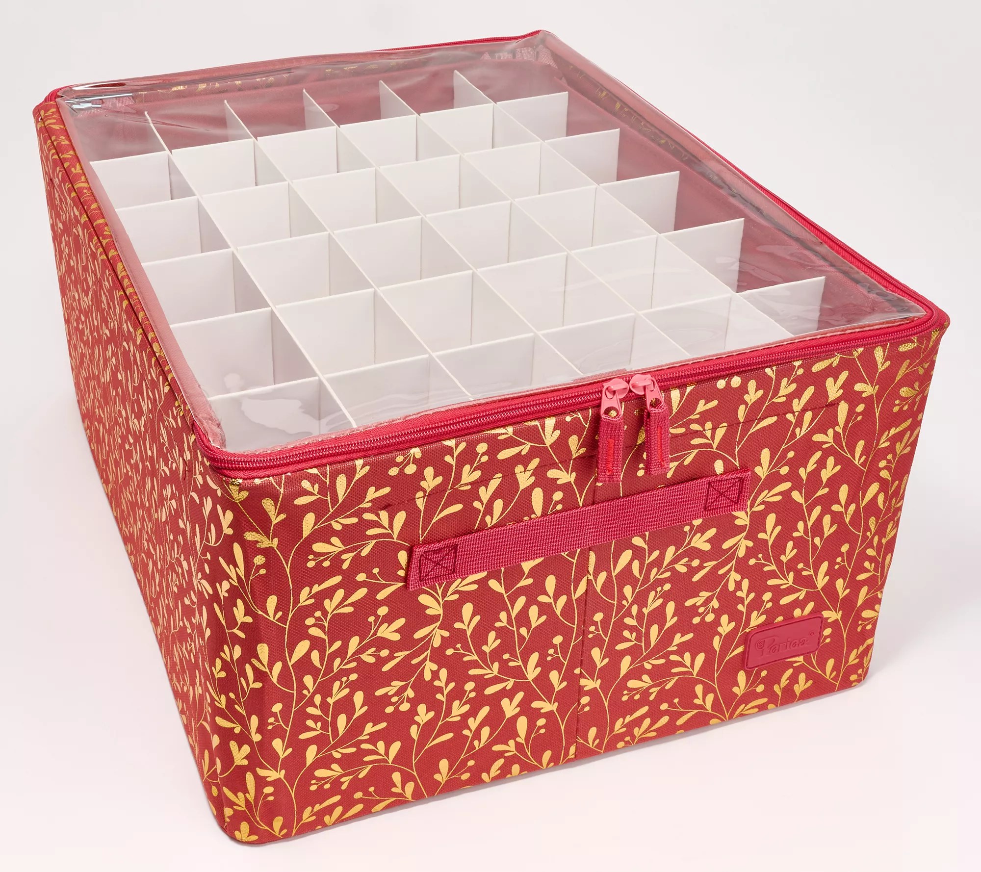Periea 72Piece Collapsible Ornament Storage Box