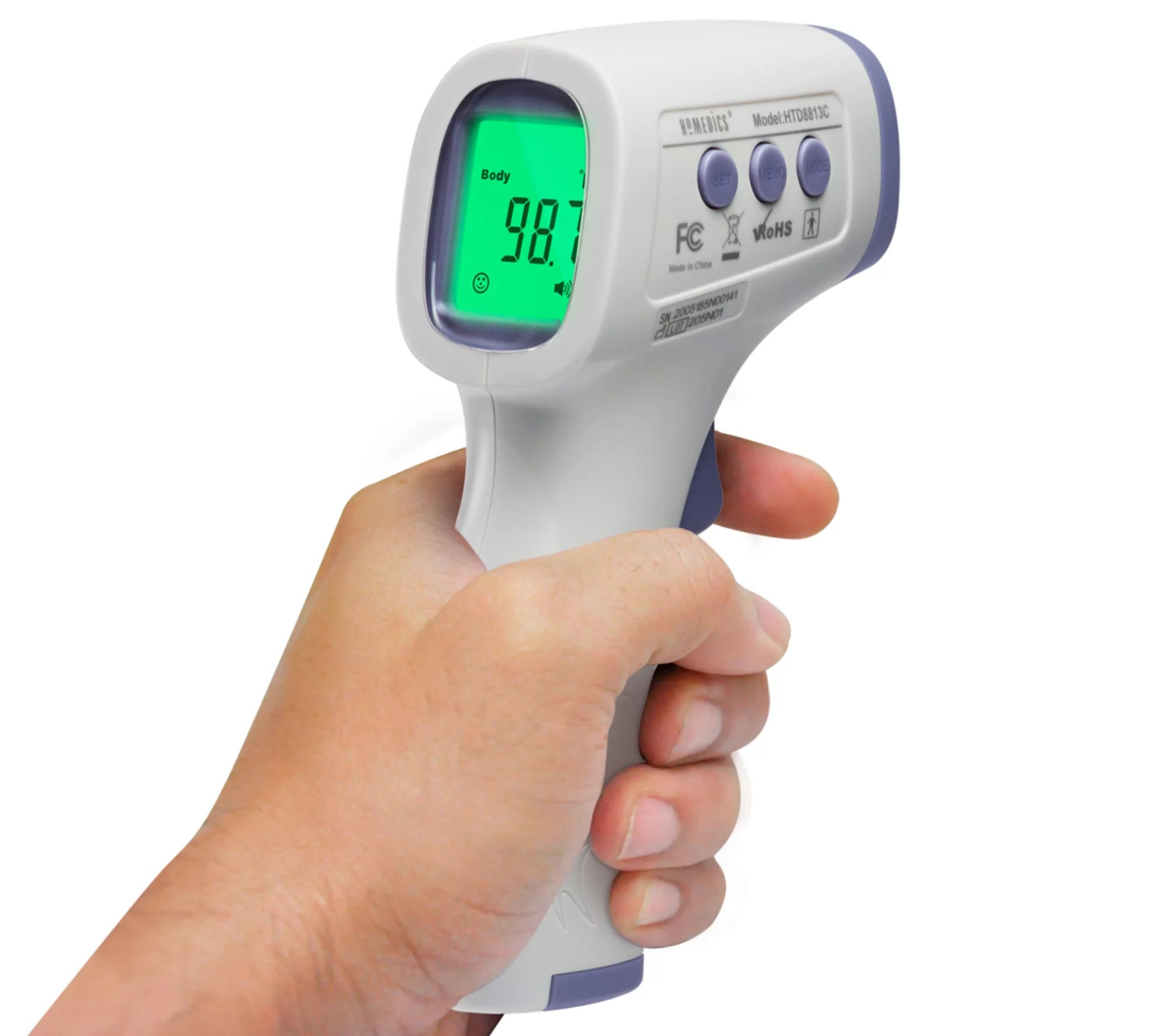 HoMedics NonContact Infrared Body Thermometer