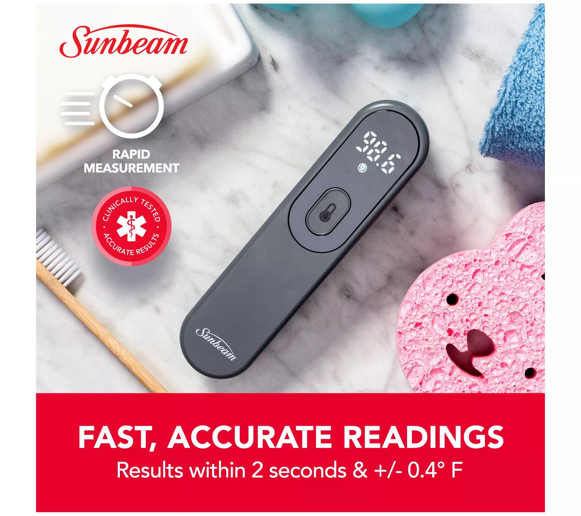 Sunbeam 16983 Infrared No Touch Forehead Thermometer