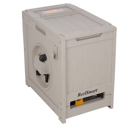 ReelSmart Crate 125' Water Powered Auto Rewind Hose Reel