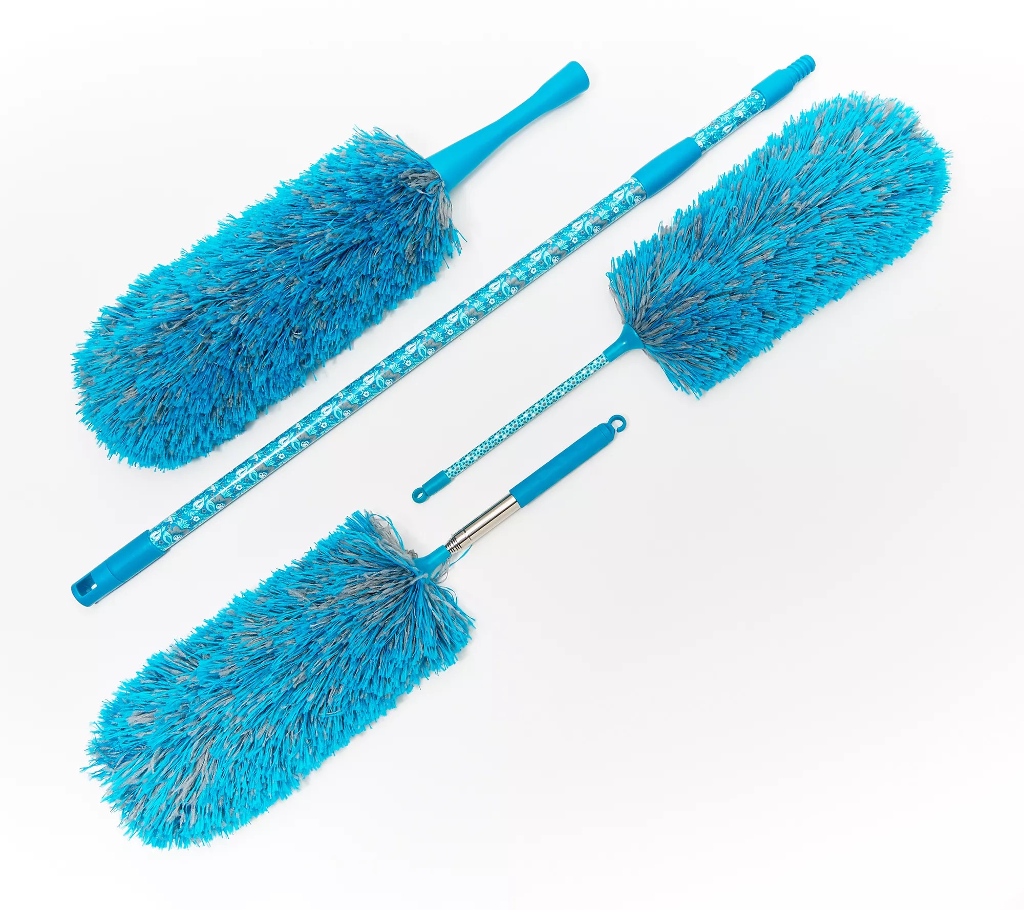4Piece UltraPremium Microfiber Duster Set by Campanelli
