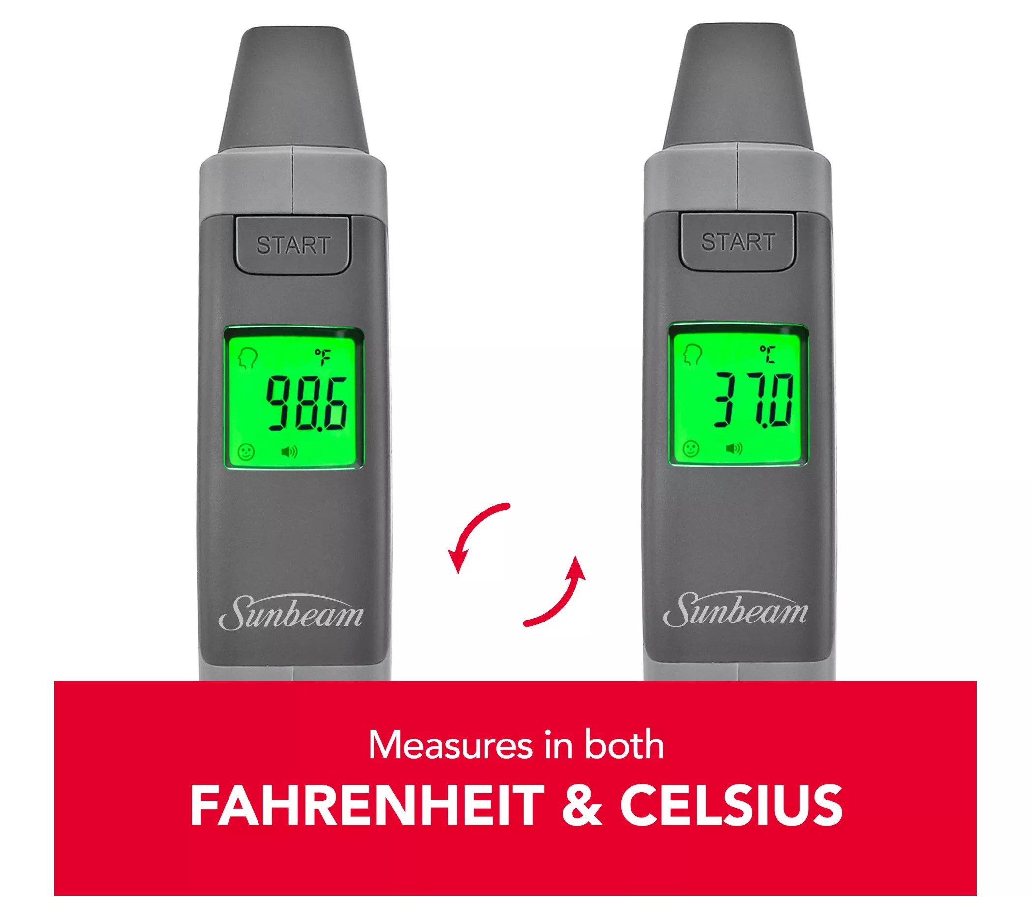 Sunbeam 16978 Infrared No Touch Dual Usage Thermometer