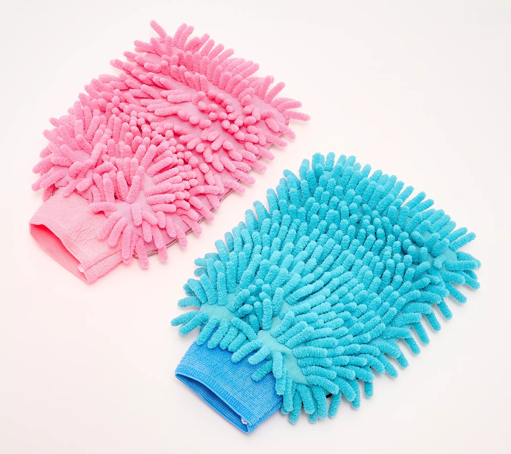 EZClean 2Piece Mittzies MultiPurpose Cleaning Gloves
