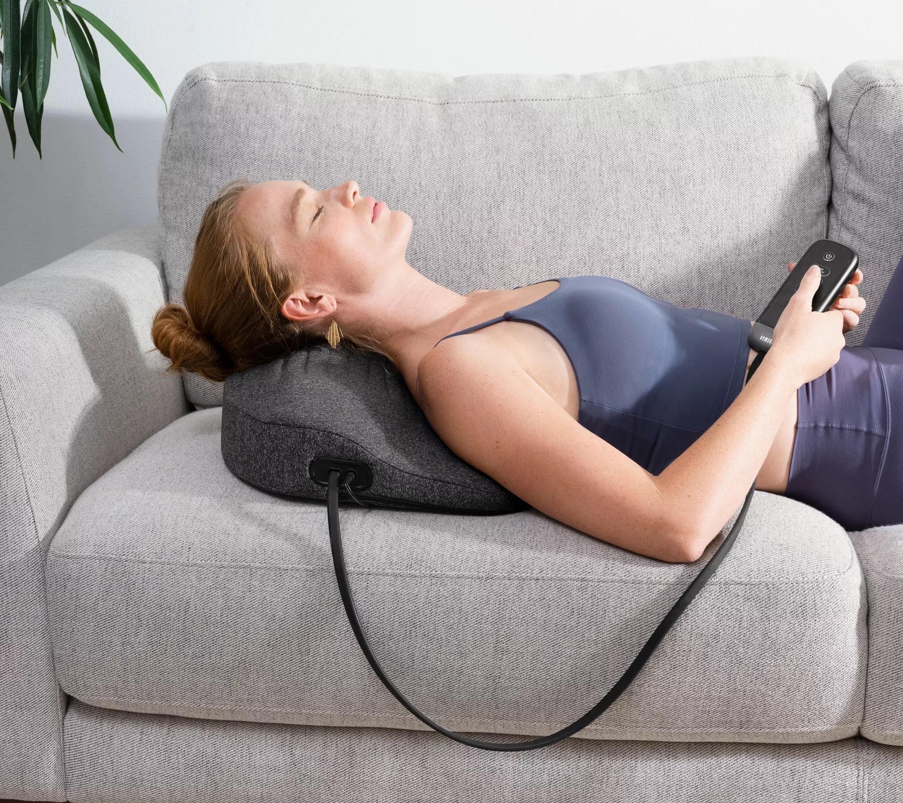 "As Is"HoMedics Neck & Shoulder AirFlex Stretching Pad with Heat