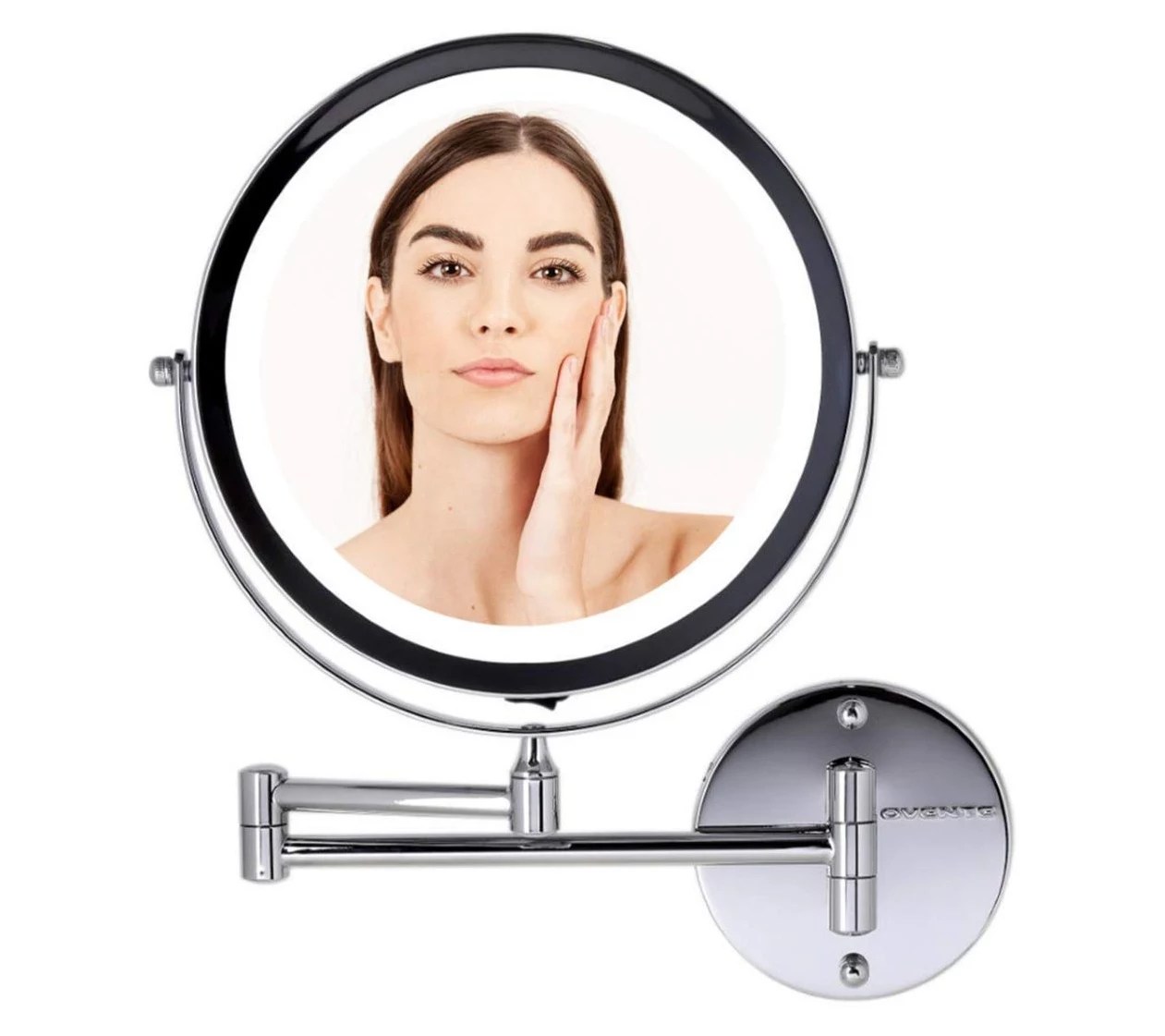 Ovente MFW85CH1x10x Mounted Makeup Mirror 8.5