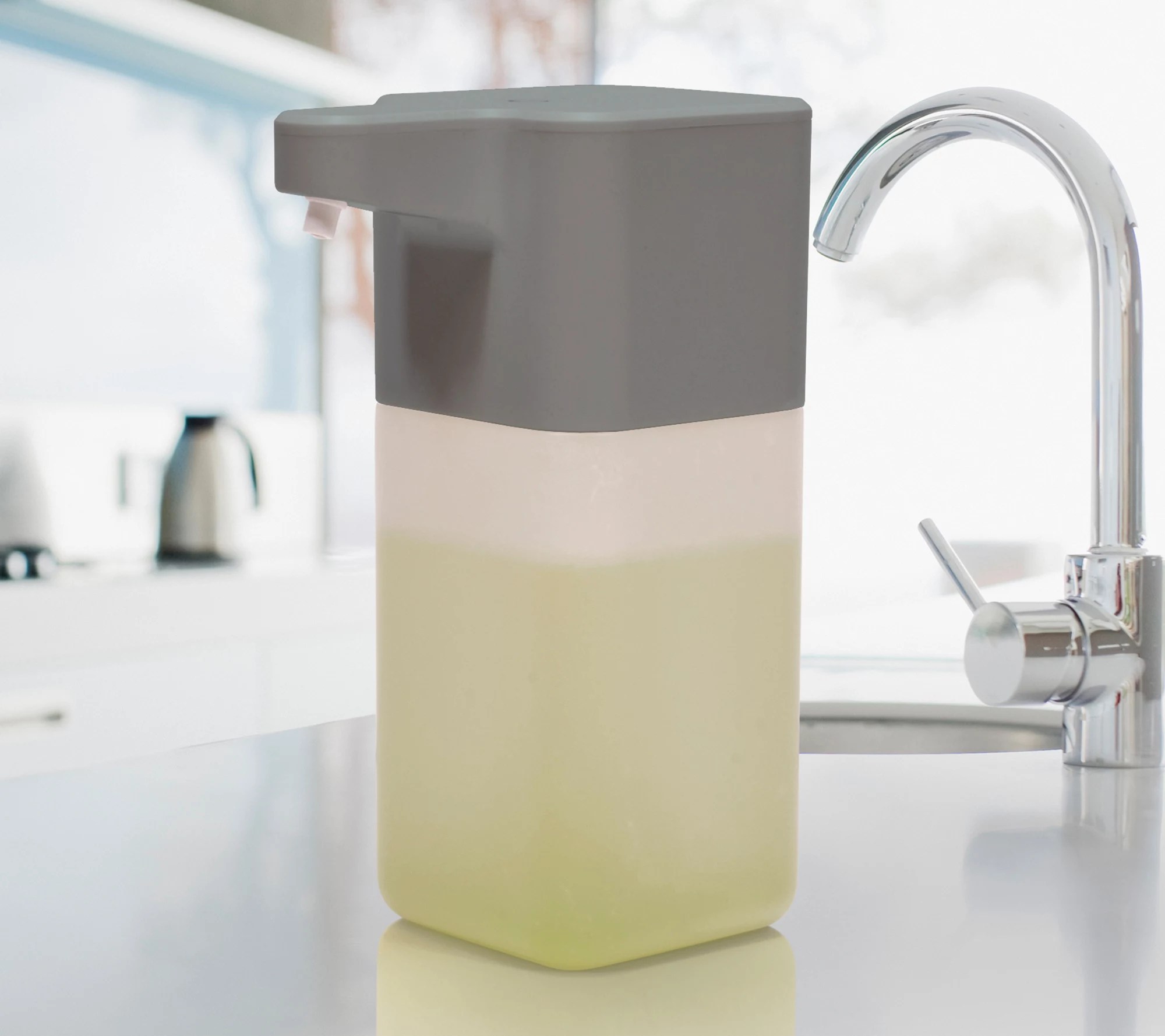 Motion Activated Hands Free 18.5oz Soap Dispenser