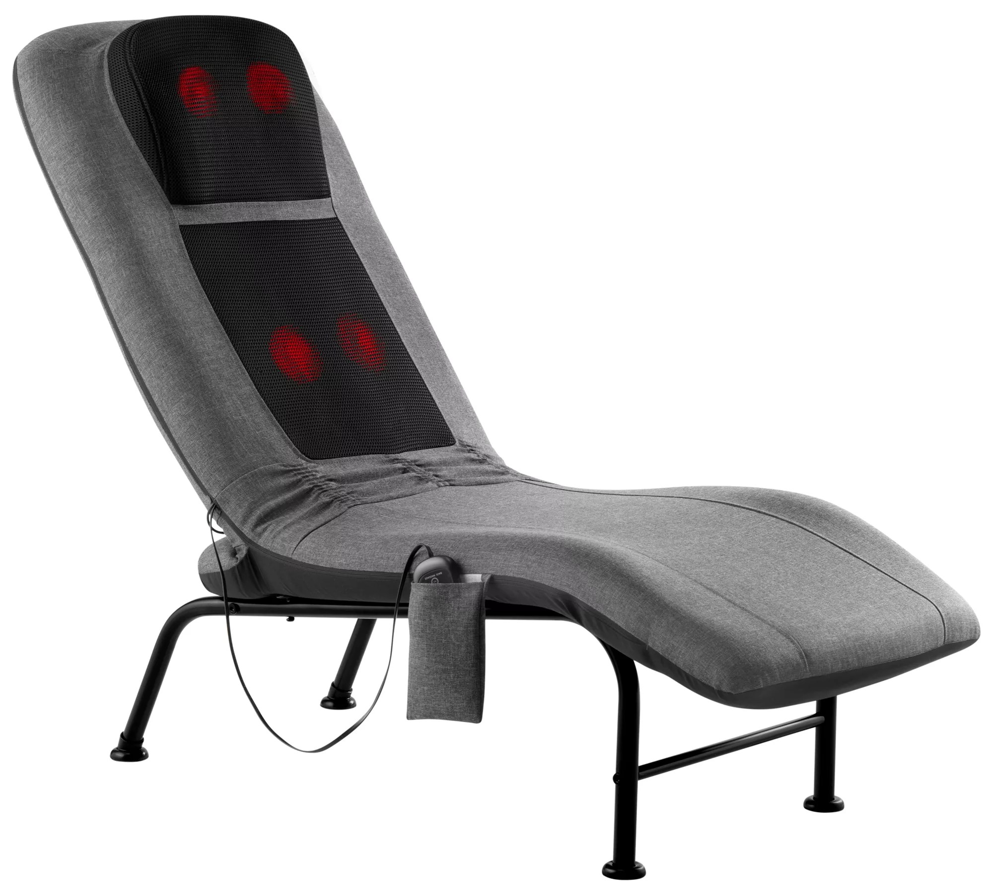 HoMedics Shiatsu Recline Massaging Chaise Lounger With Heat