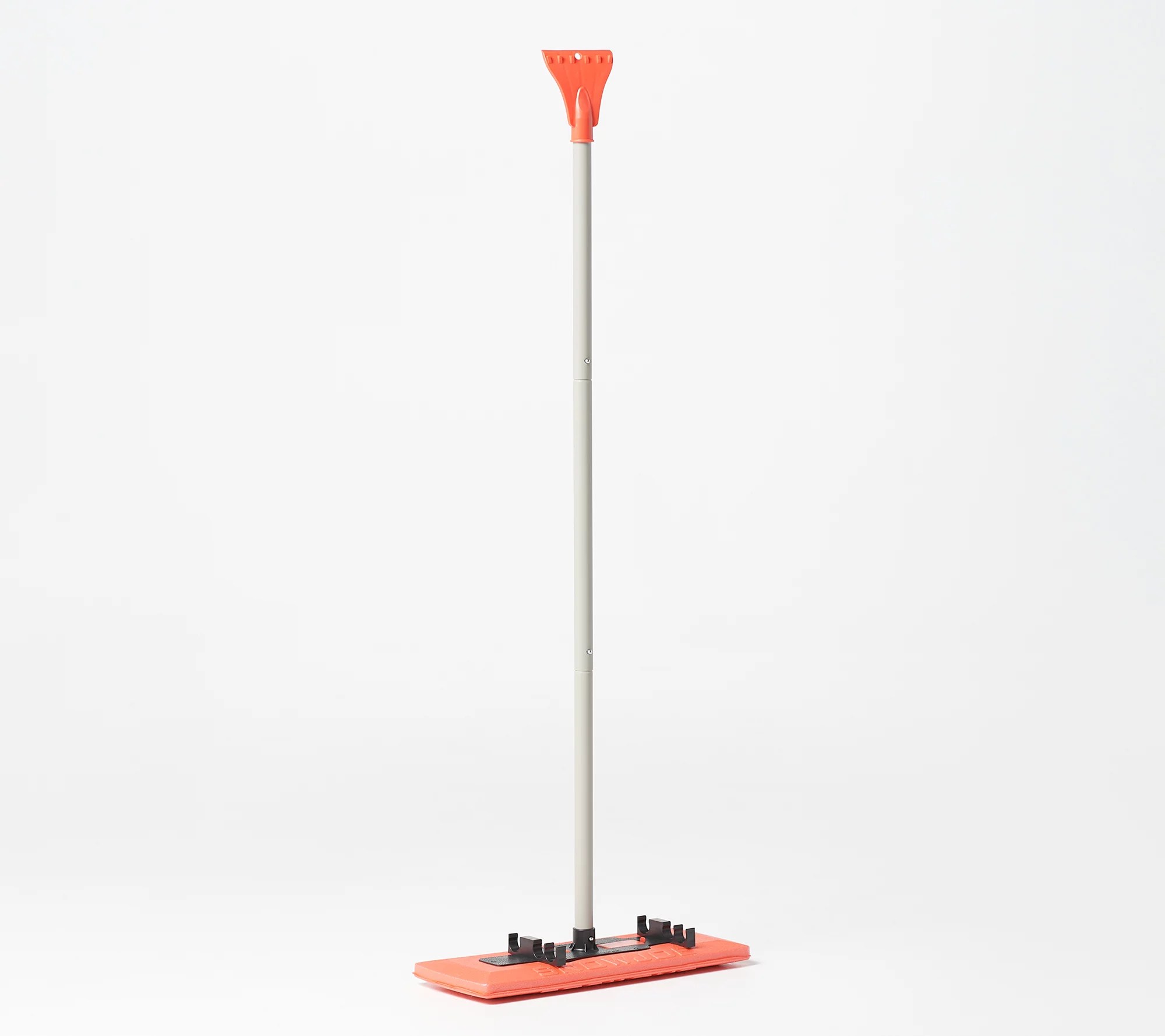 Snow Joe Compact Snow Broom w/ Ice Scraper and LED Light