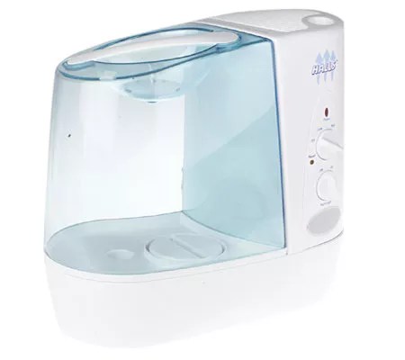 Halls Warm Mist Humidifier with Menthol Infuser and Night Light — QVC.com