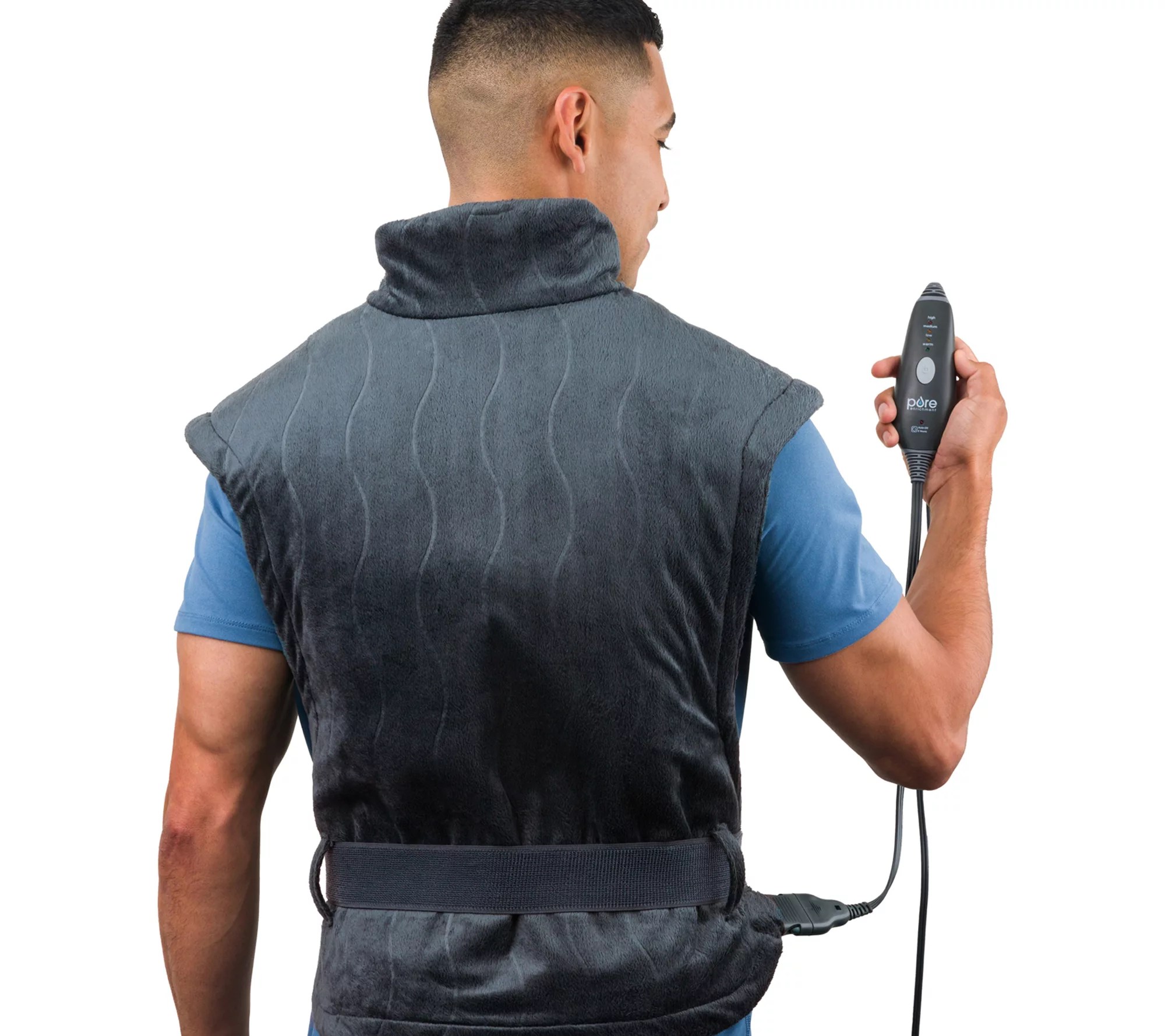 Pure Enrichment Pro Infrared Back & Neck Heating Pad