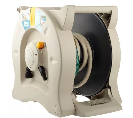 Reel Smart 100' Water Powered Auto Rewind Hose Reel