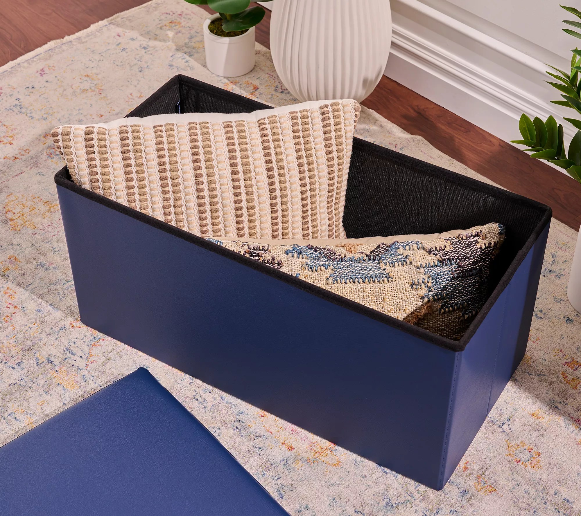 Fresh Home Elements 30" Collapsible Storage Bench