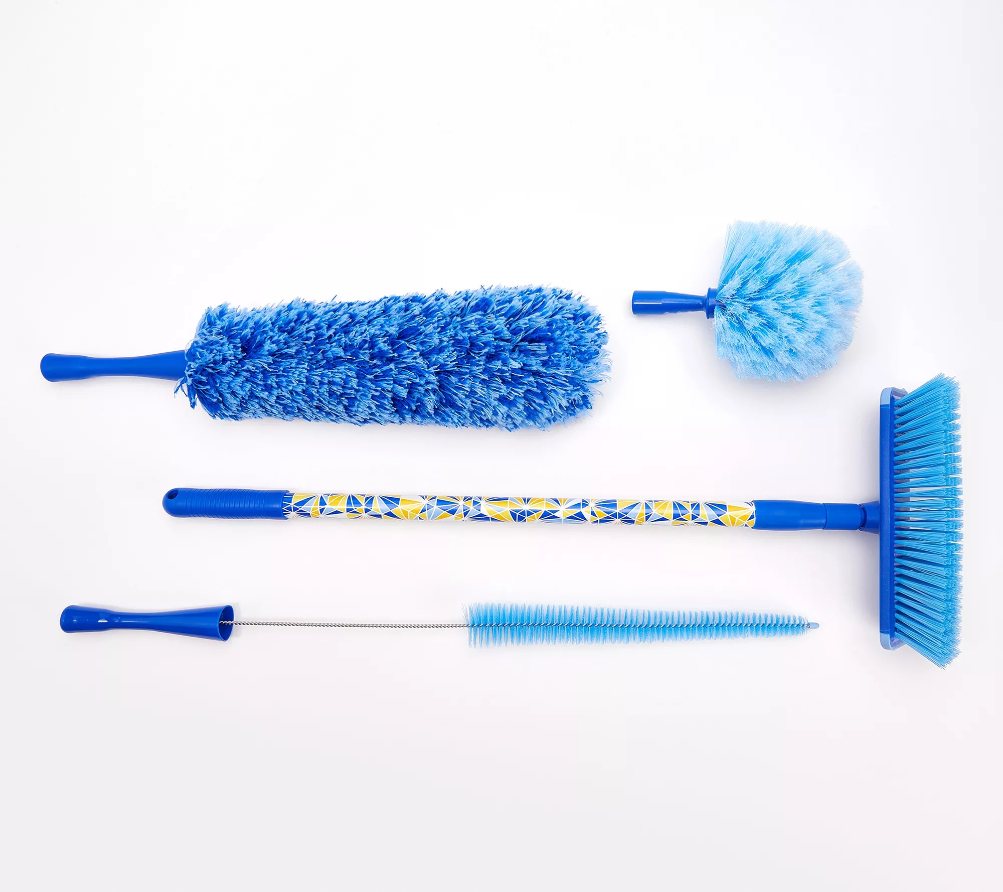 (QVC) Campanelli Indoor/Outdoor 5pc Mighty Tidy Whole Home Cleaning Set