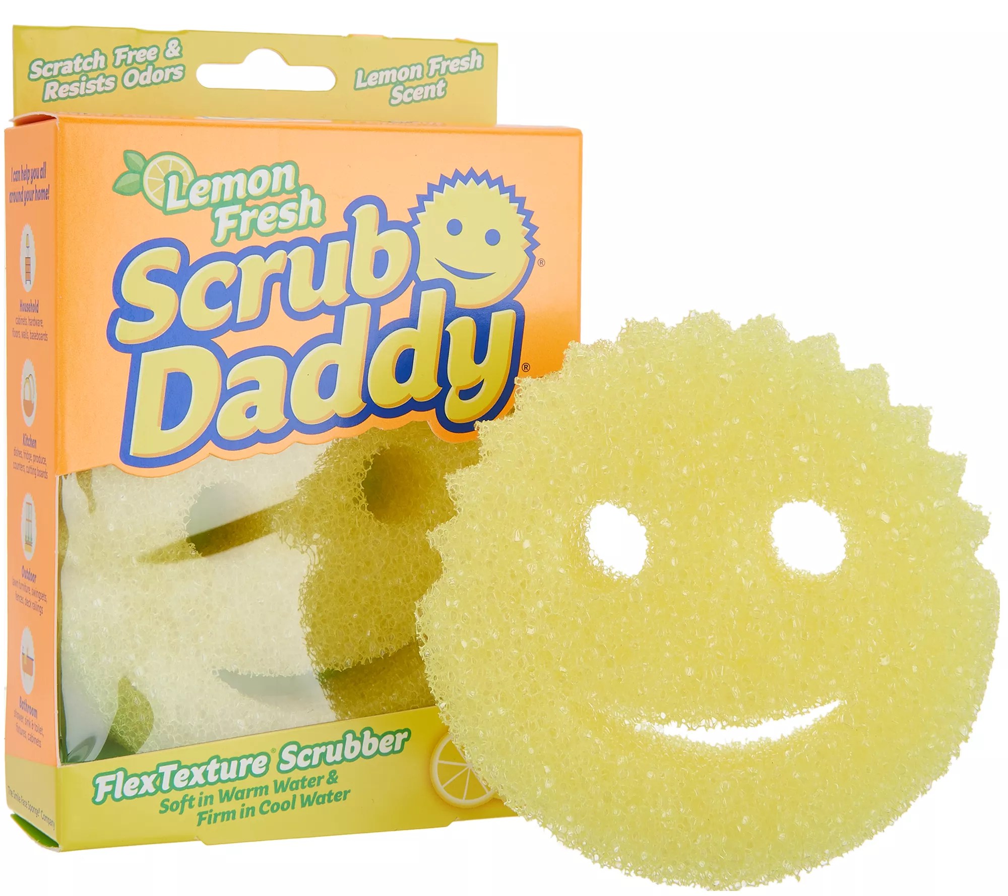 Scrub Daddy 12Piece Variety Sponge Collection & Caddy Holder