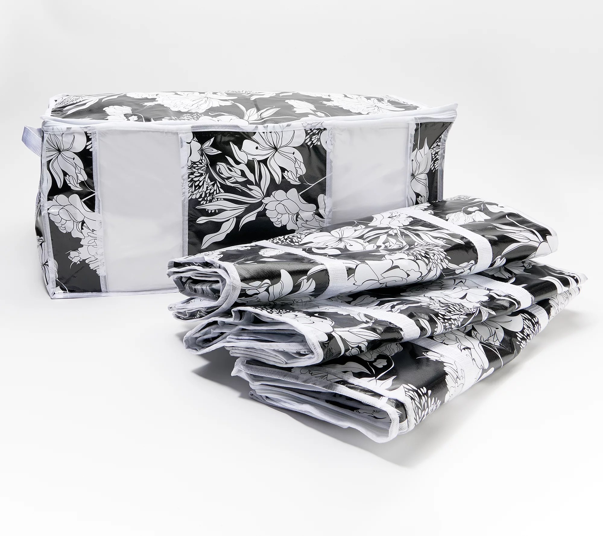 SuperPack Set of 4 Jumbo Compression Bags and Totes