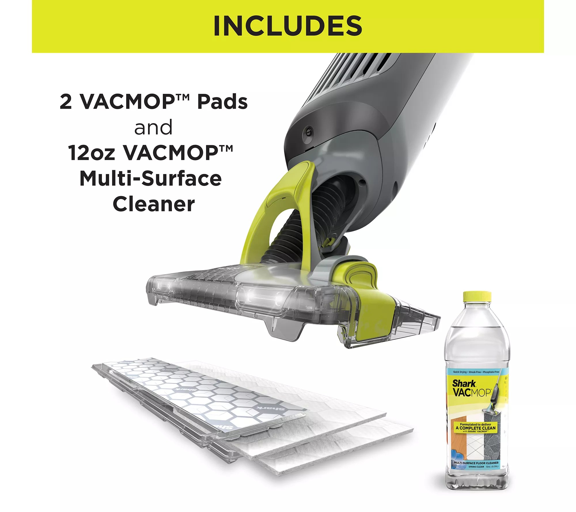 Shark VACMOP Pro Cordless Hard Floor Vacuum Mop with Pads